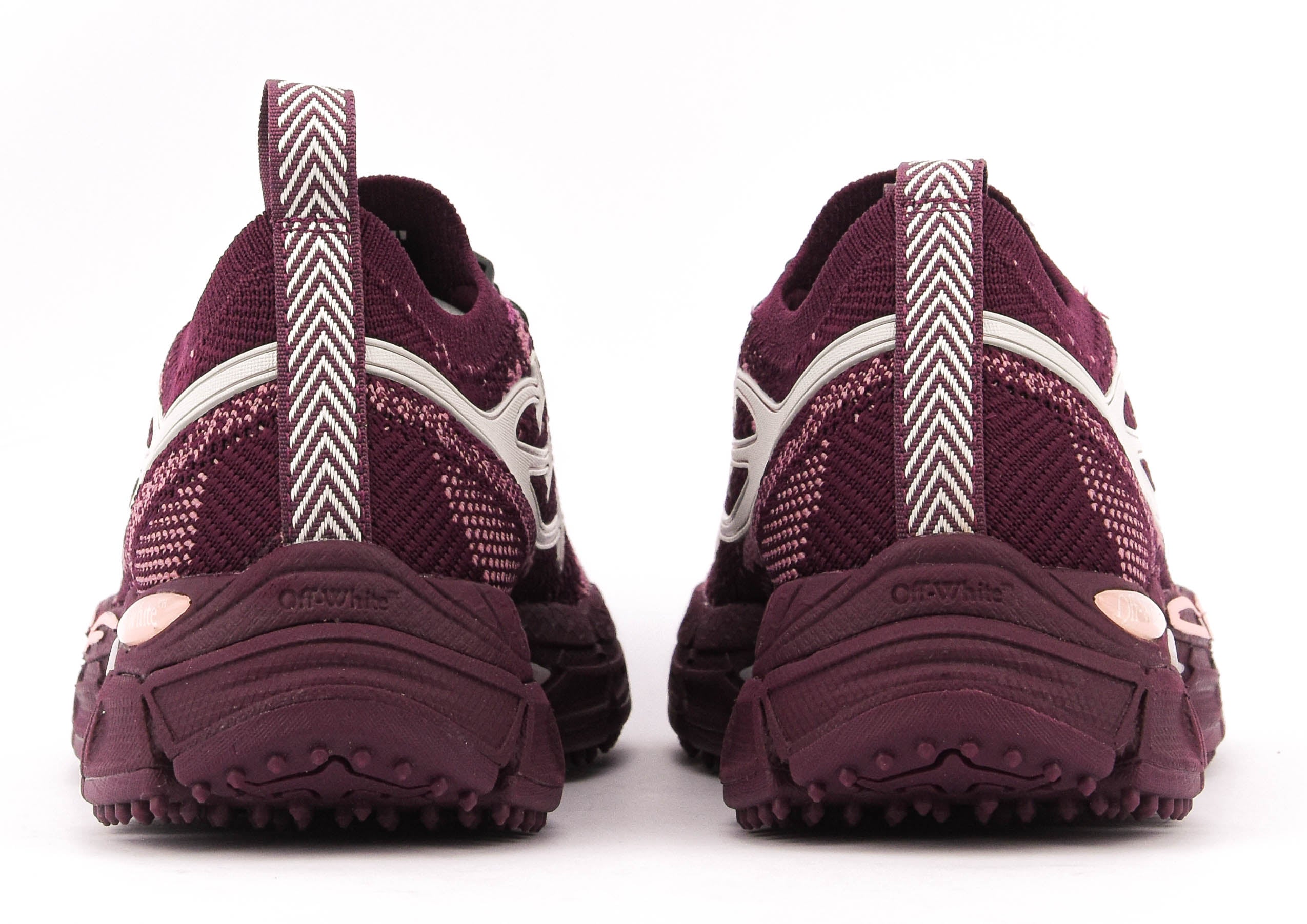 OFF WHITE BE RIGHT BACK KNIT BURGUNDY