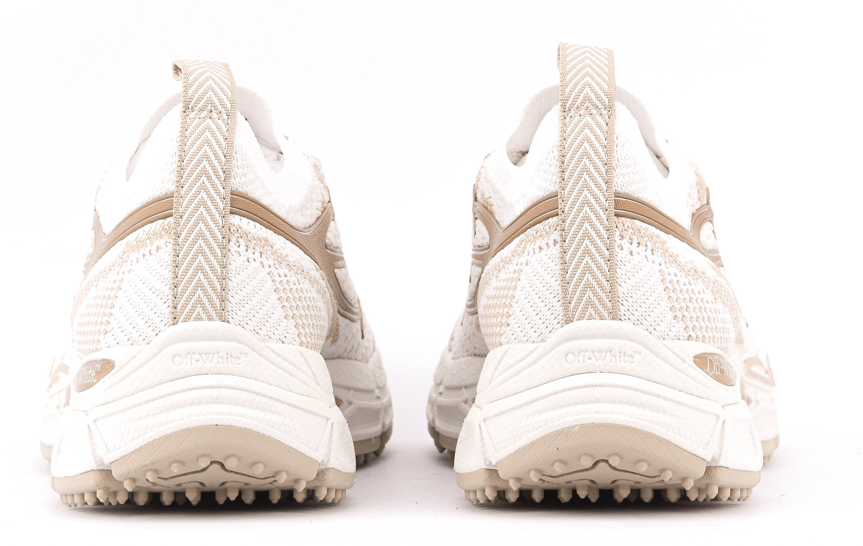 OFF WHITE BE RIGHT BACK KNIT WHITE BRONZE