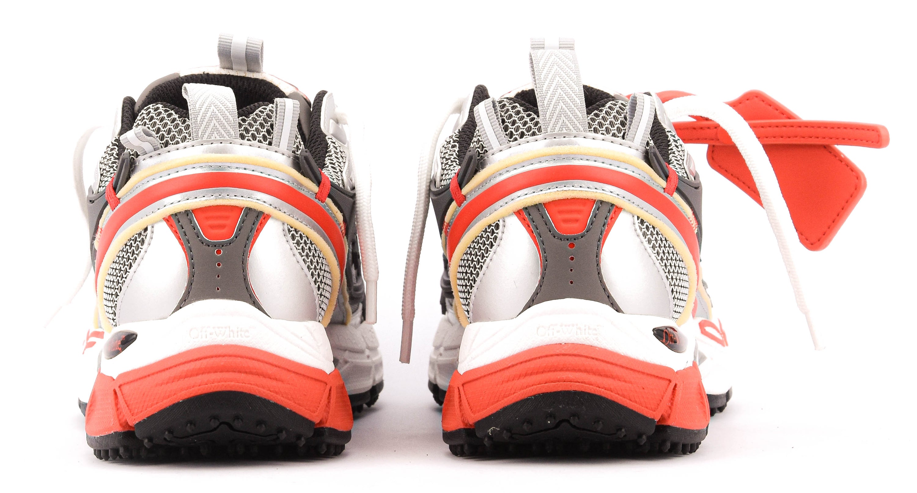 OFF WHITE BE RIGHT BACK MESH GREY RED