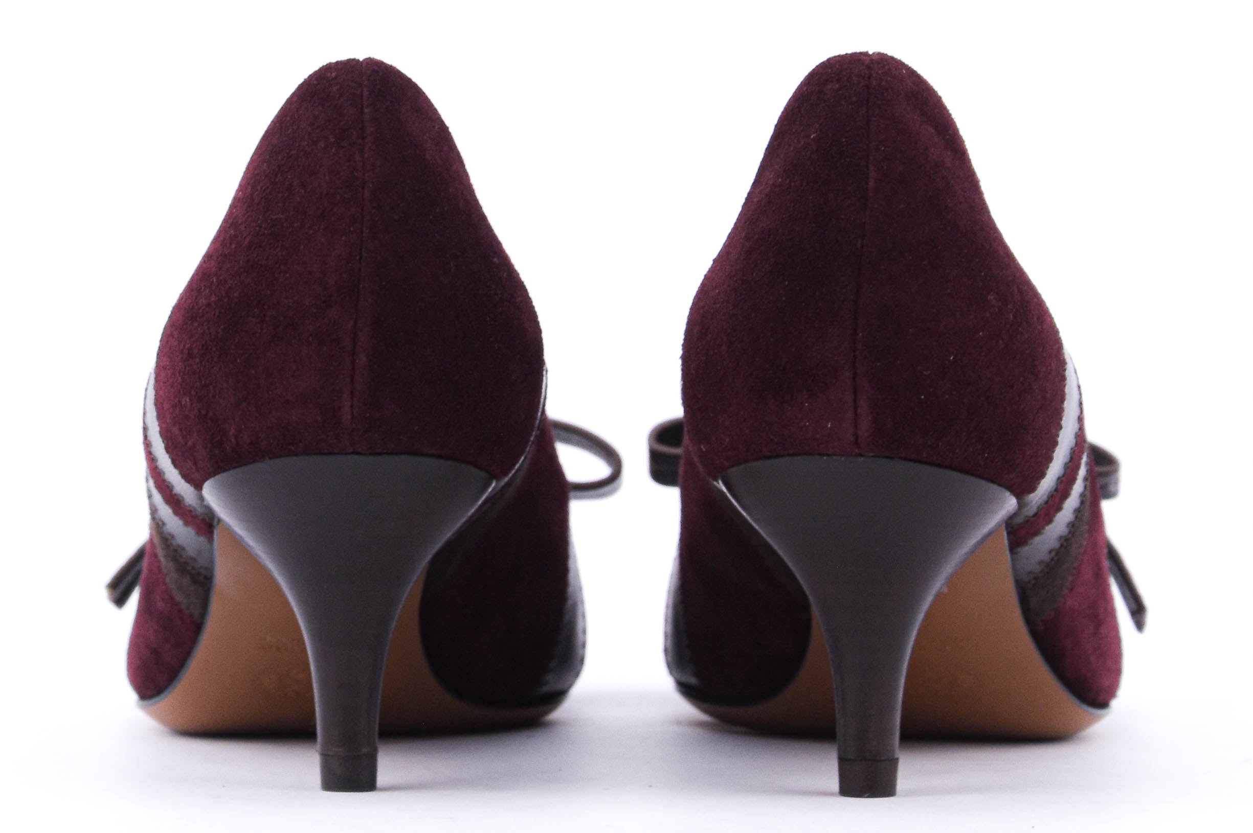 ROBERTO FESTA KANDE PUMP BURGUNDY BROWN