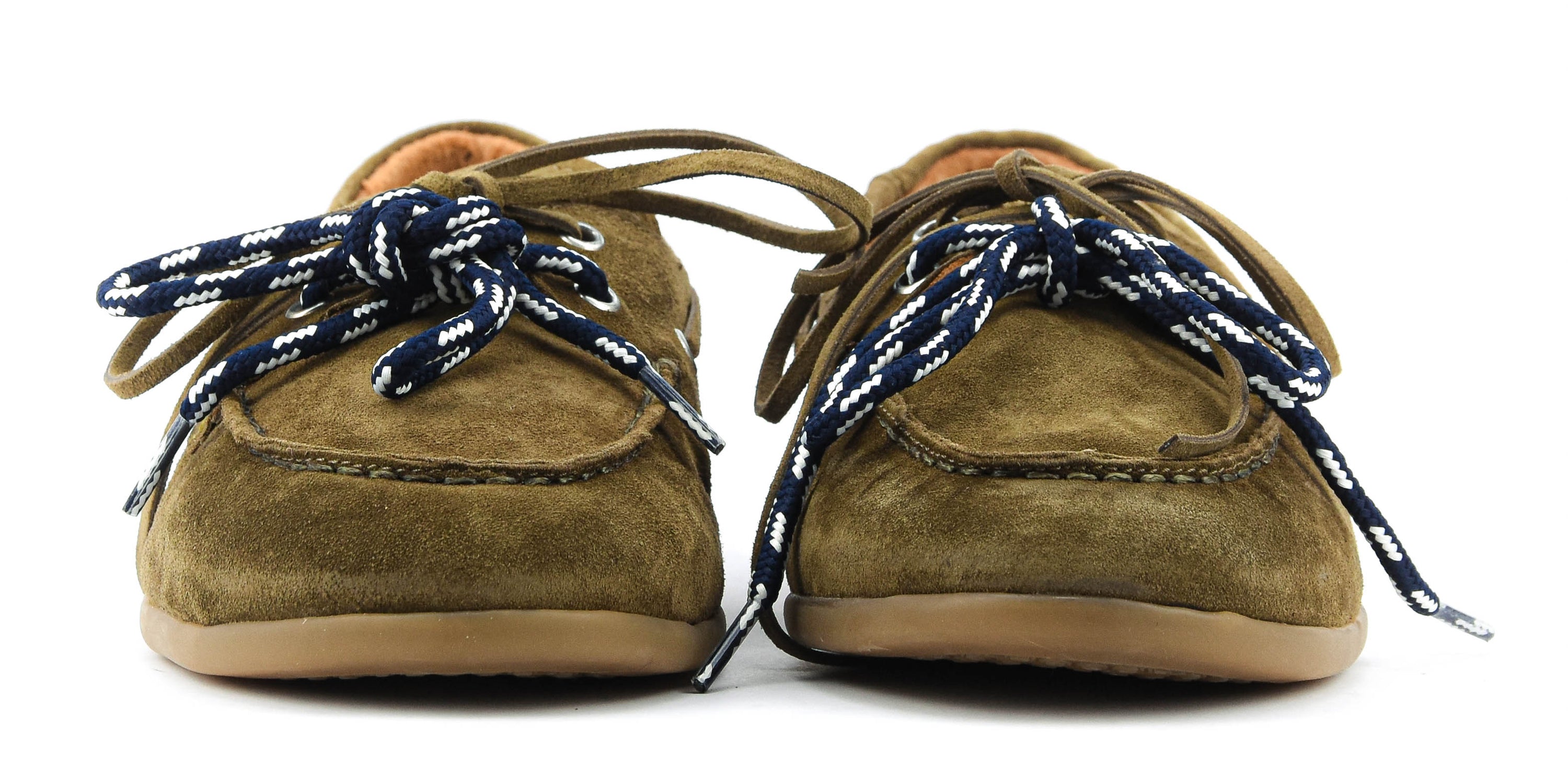TORAL HOMBRE BOAT LOAFER OLIVE SUEDE
