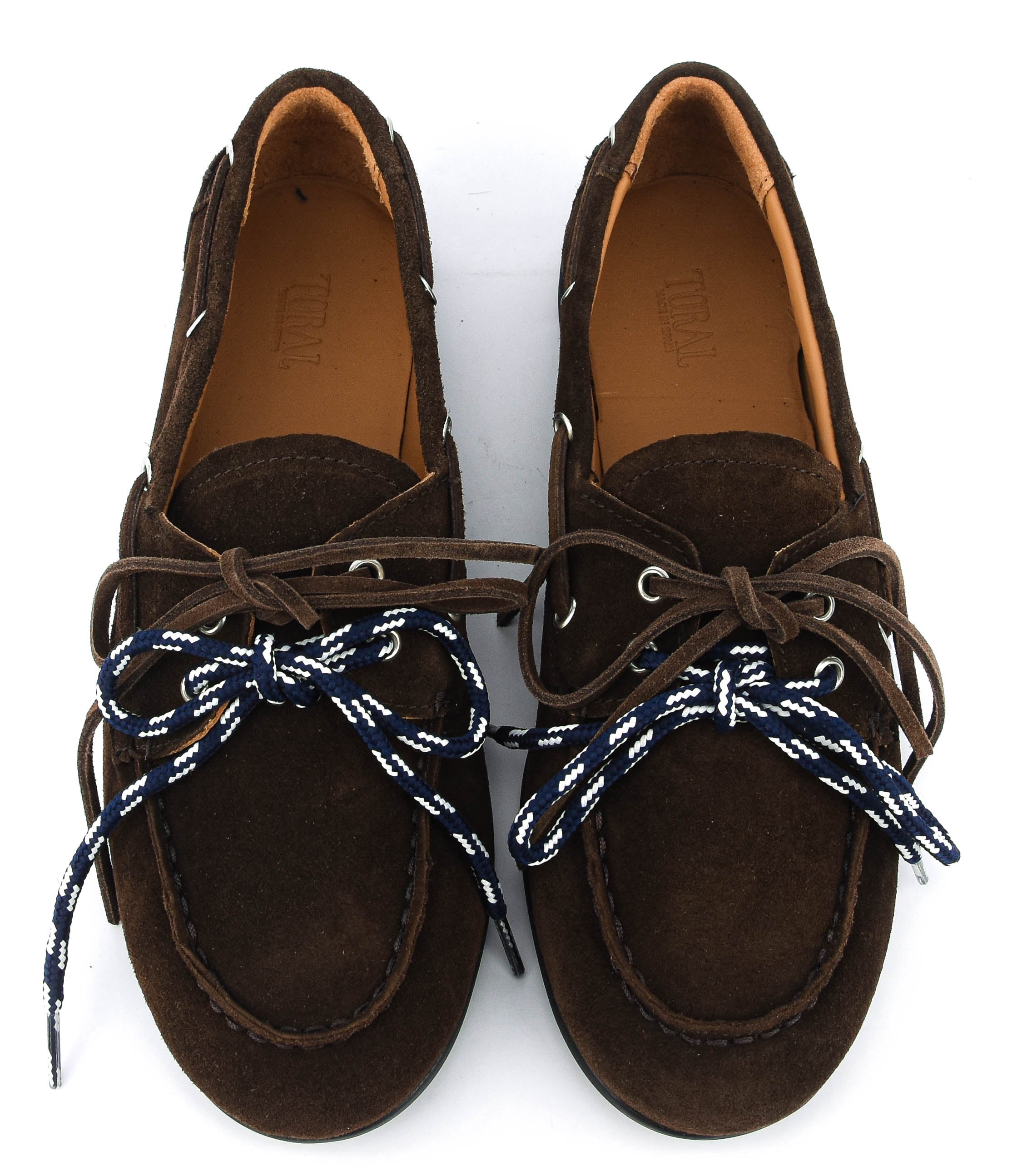 TORAL HOMBRE BOAT LOAFER BROWN SUEDE