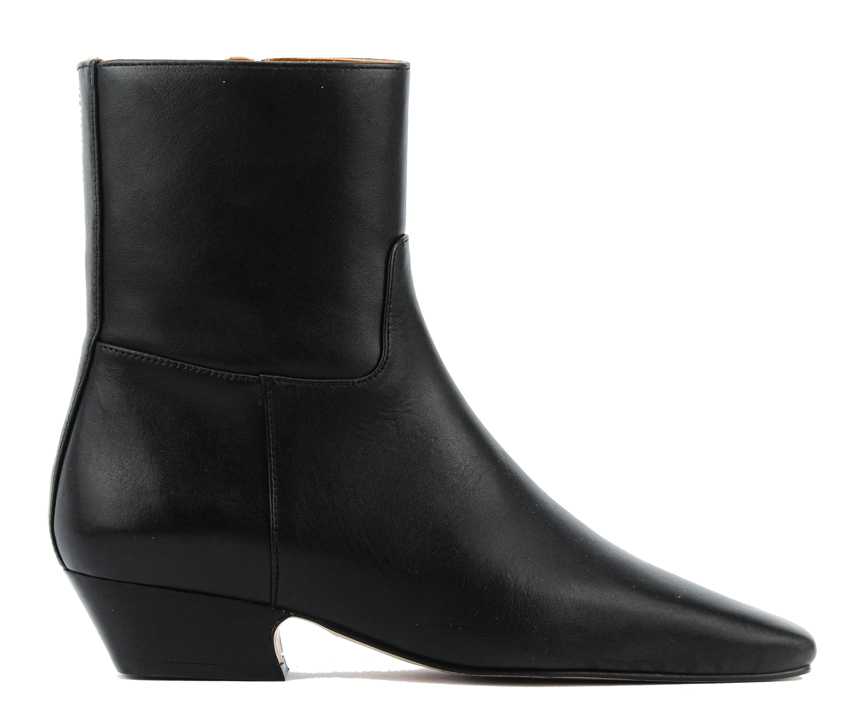 TORAL IRENE BOOTIE BLACK LEATHER