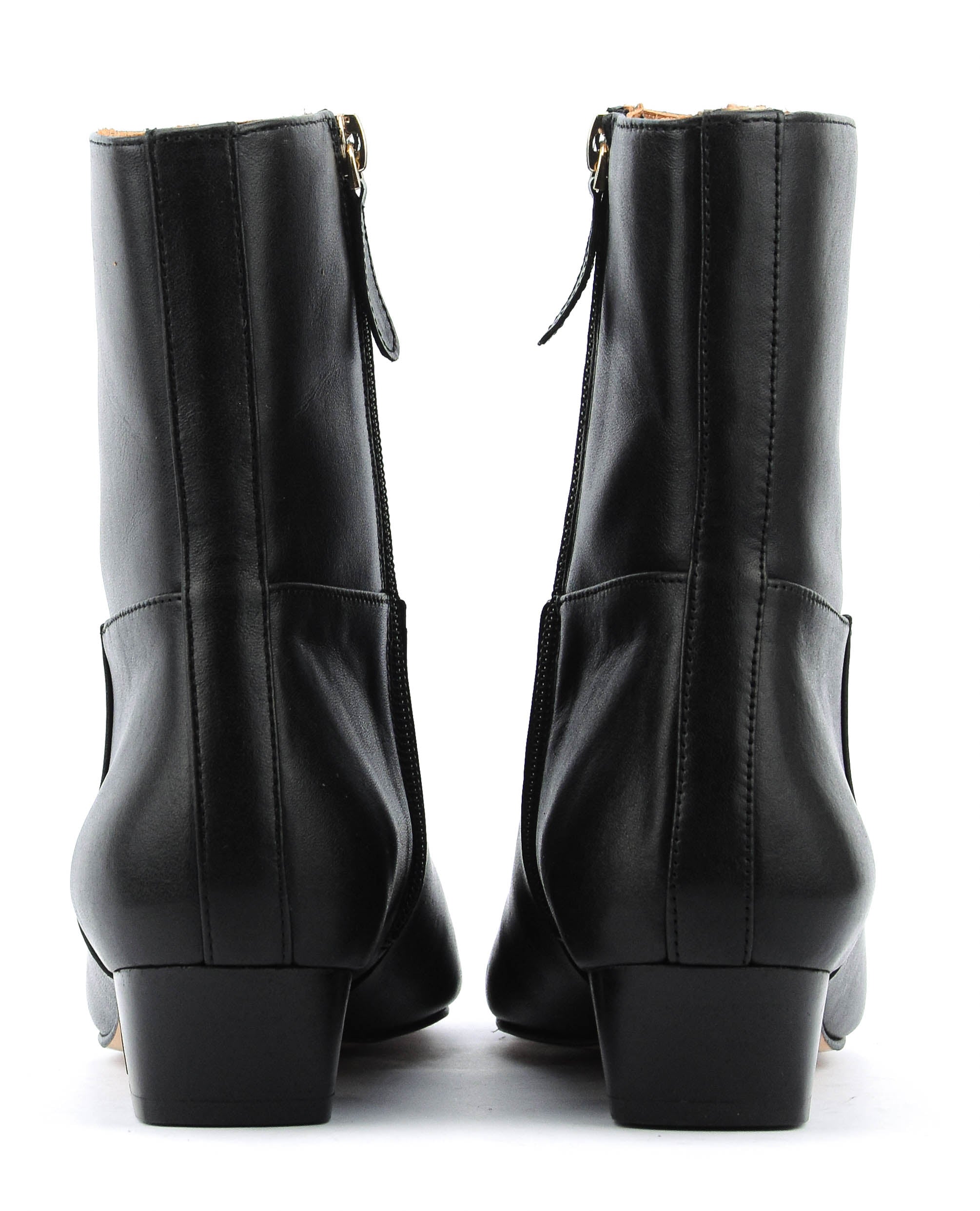 TORAL IRENE BOOTIE BLACK LEATHER