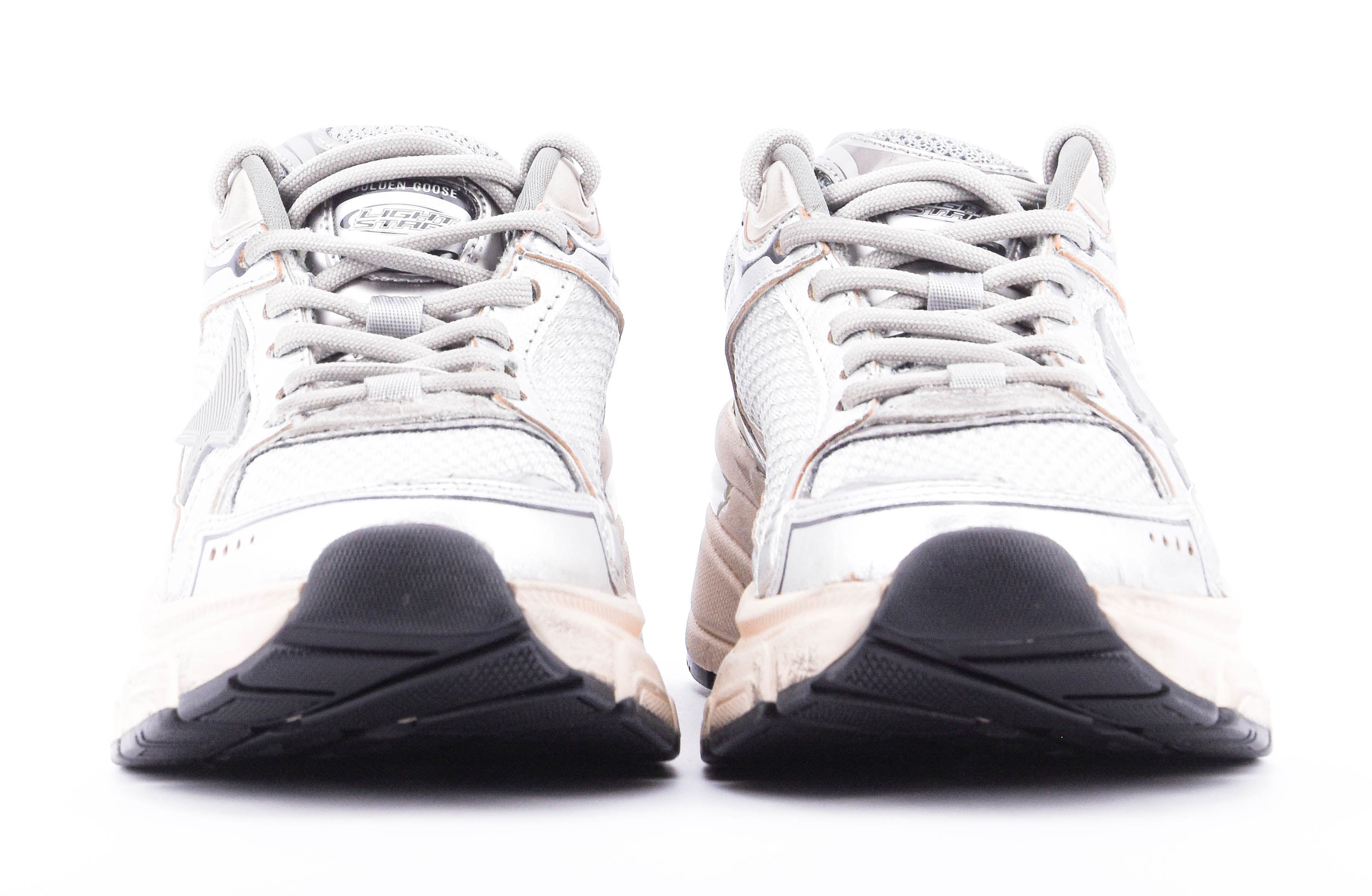 GOLDEN GOOSE LIGHTSTAR GREY/SILVER/Black