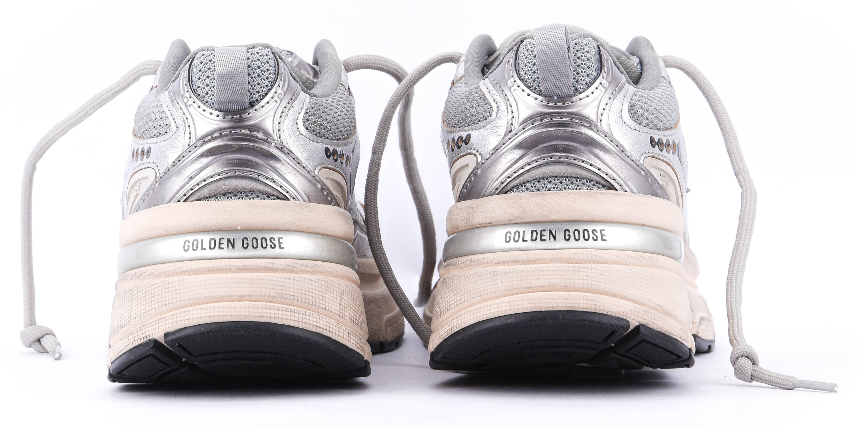 GOLDEN GOOSE LIGHTSTAR GREY/SILVER/Black