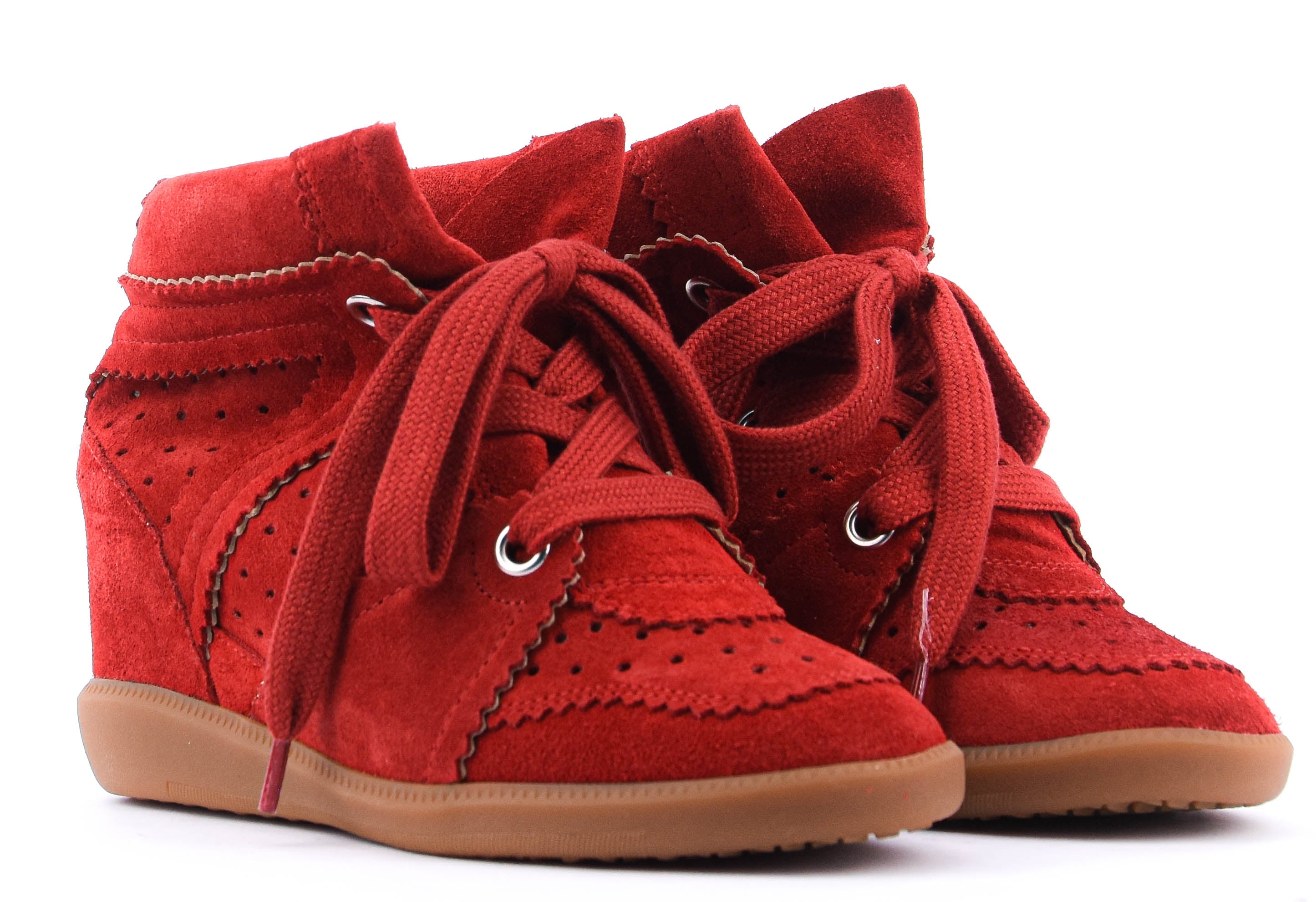 ISABEL MARANT BEKETT BOBBY SCARLET RED