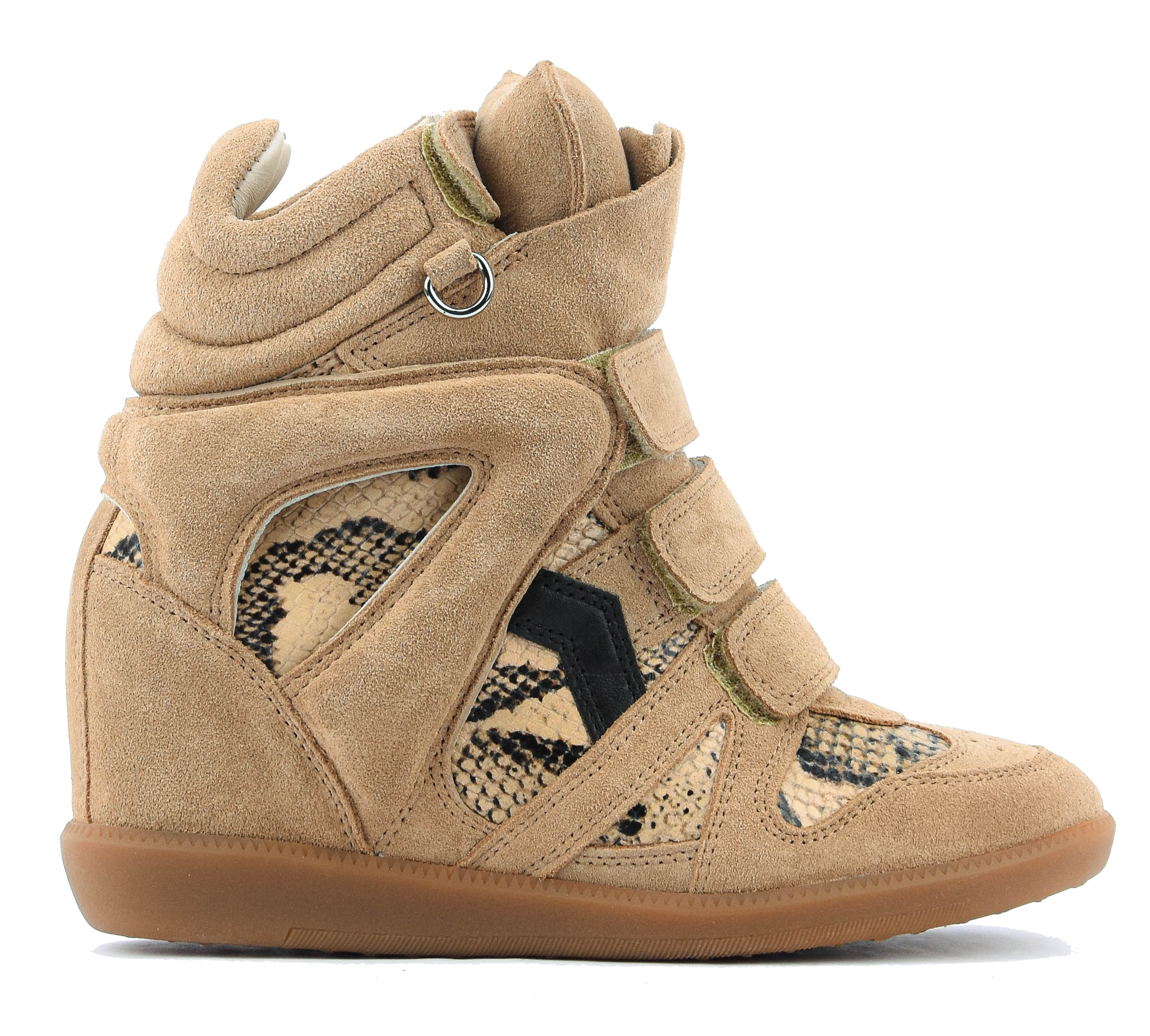ISABEL MARANT BEKETT RING SNEAKER CAMEL Sahara