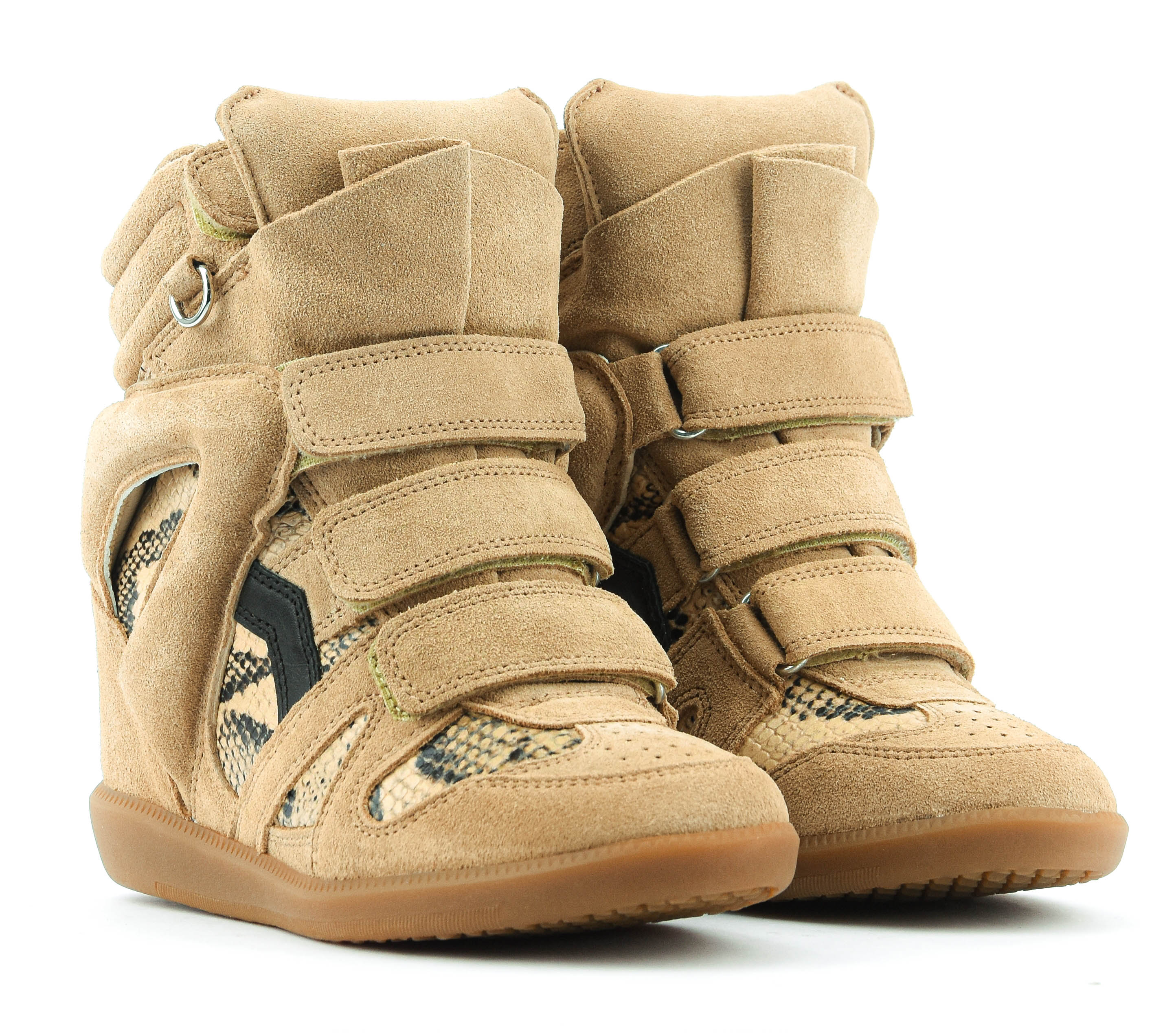 ISABEL MARANT BEKETT RING SNEAKER CAMEL SAHARA
