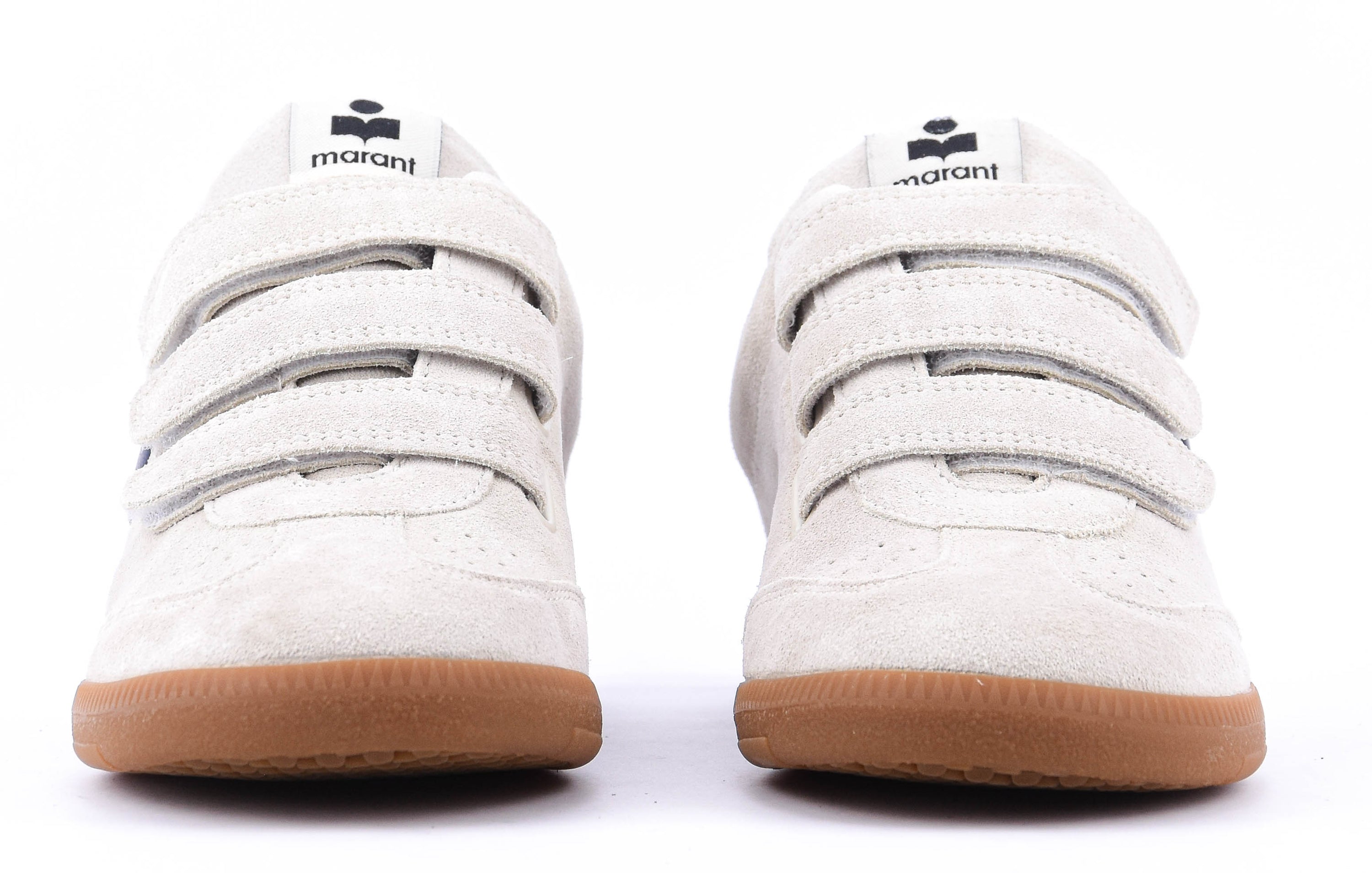 ISABEL MARANT BETH SNEAKER ECRU DARK BLUE