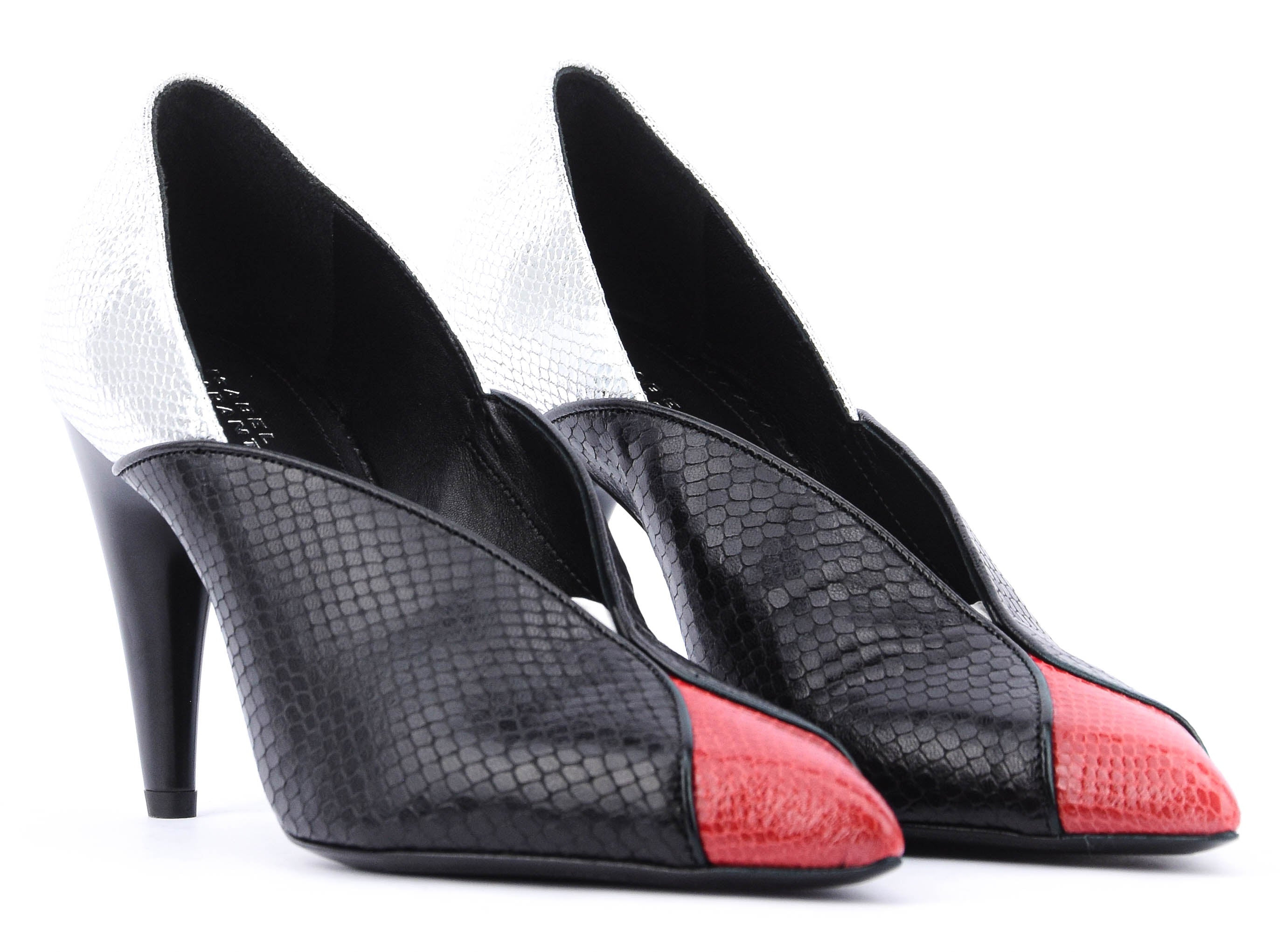 ISABEL MARANT LUZA PUMP BLACK RED