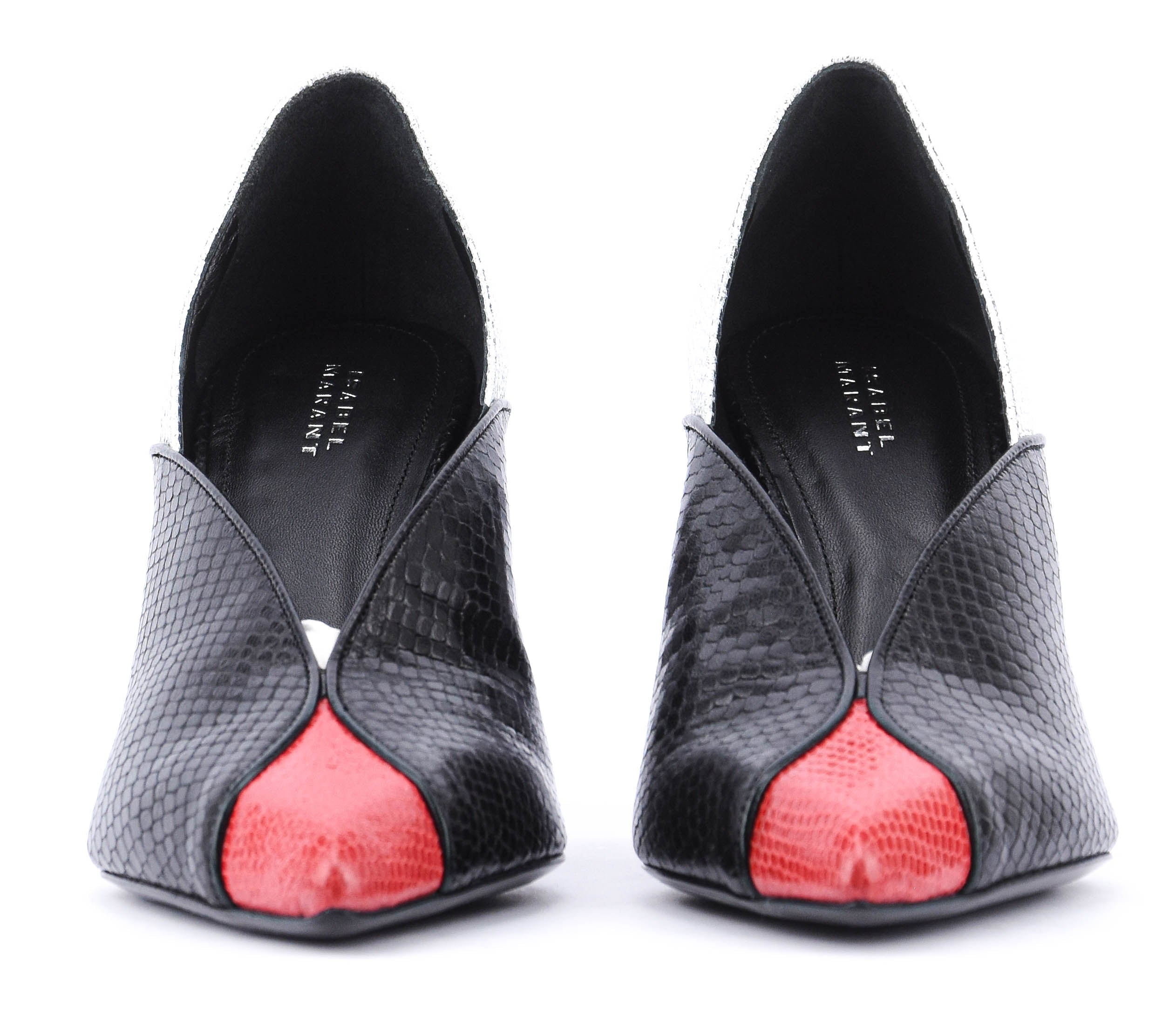 ISABEL MARANT LUZA PUMP BLACK RED