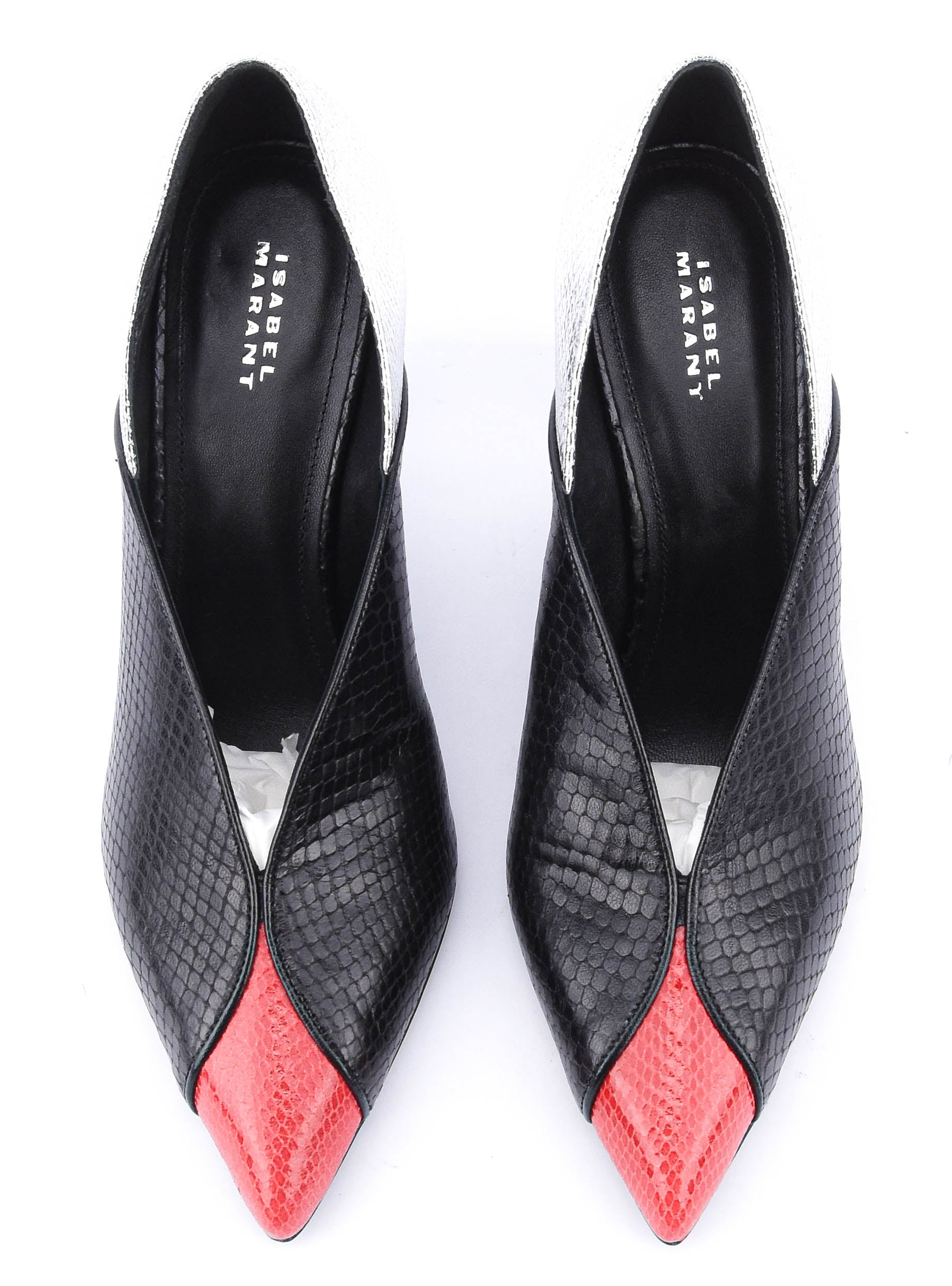 ISABEL MARANT LUZA PUMP BLACK RED