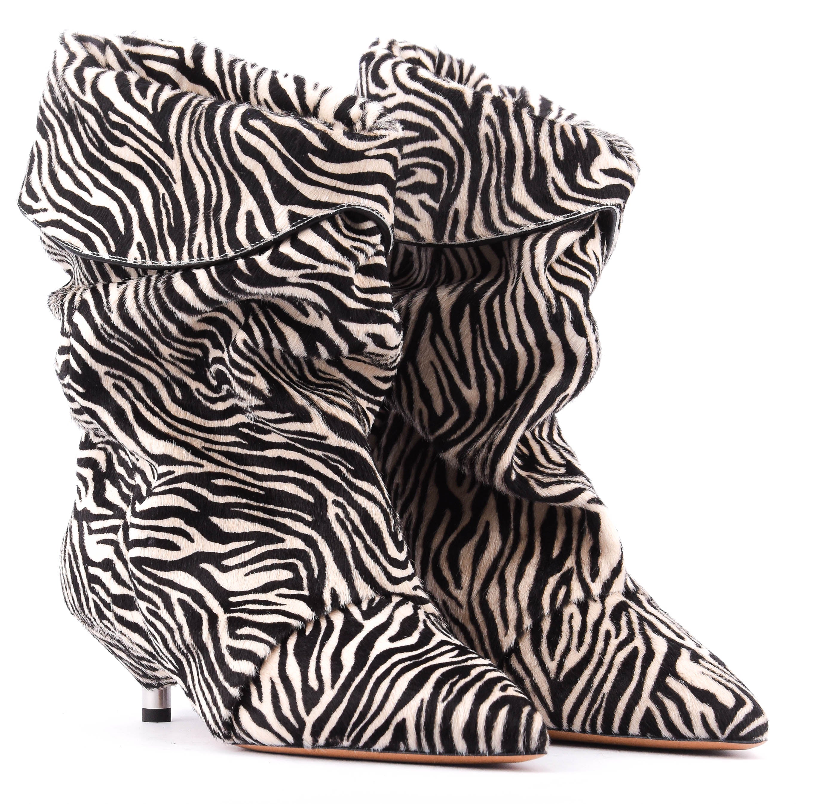 ISABEL MARANT EDRIK BOOTS ZEBRA