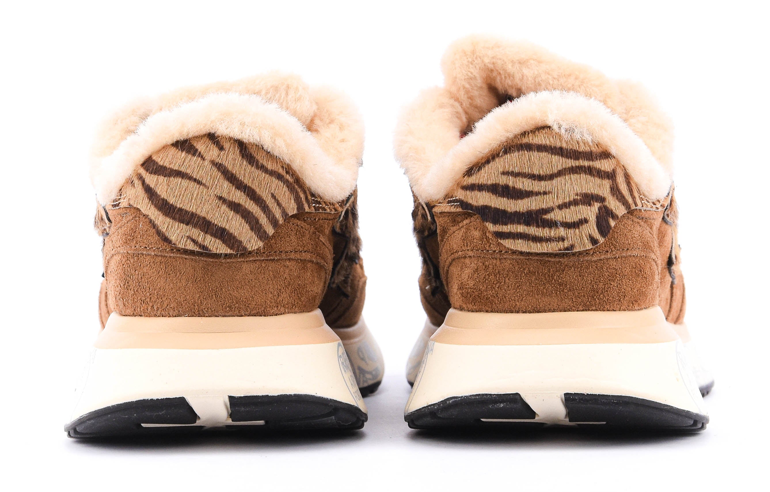 PREMIATA LAURYN SNEAKER COGNAC WOOL