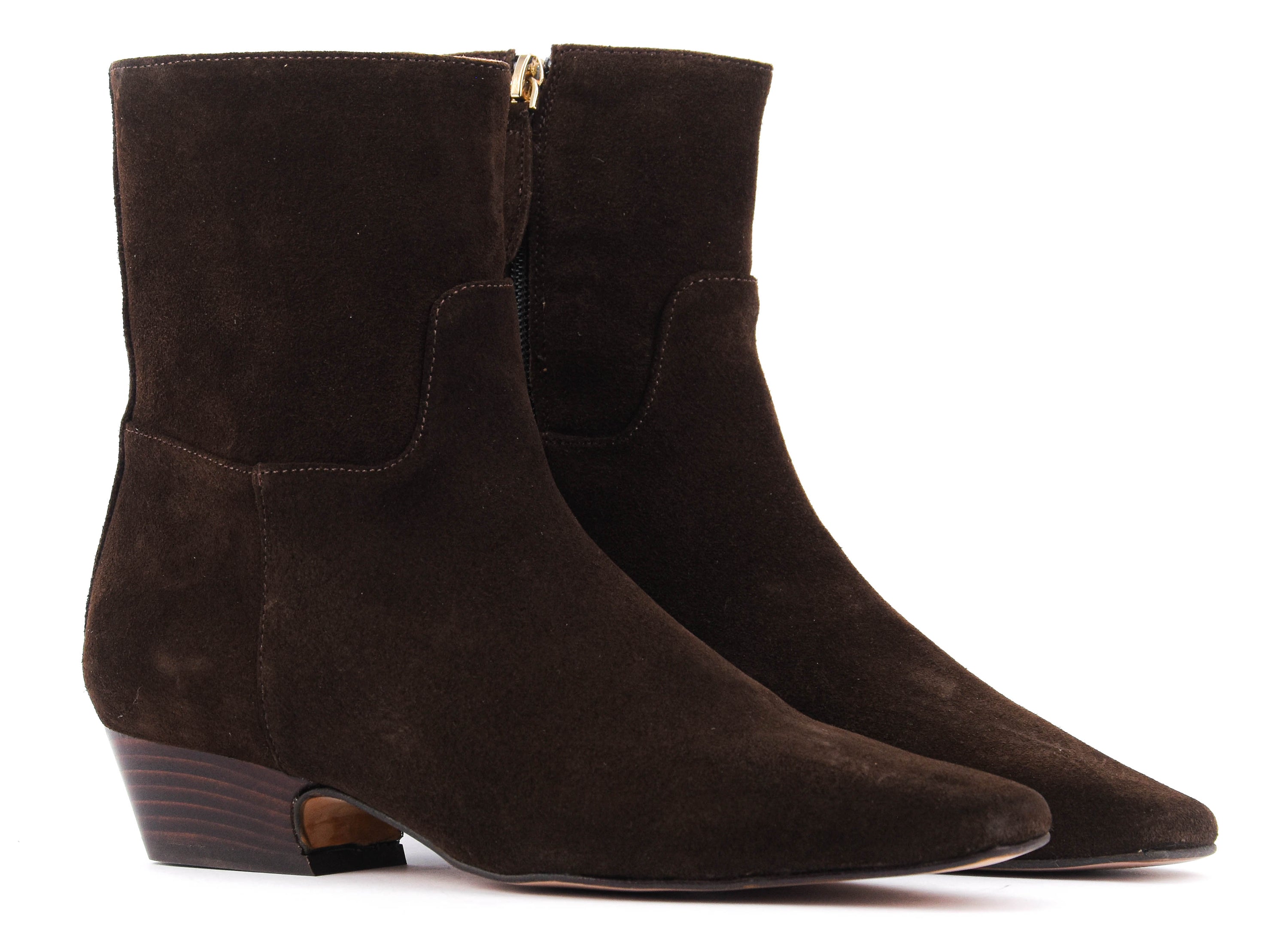 TORAL IRENE BOOTIE BROWN SUEDE