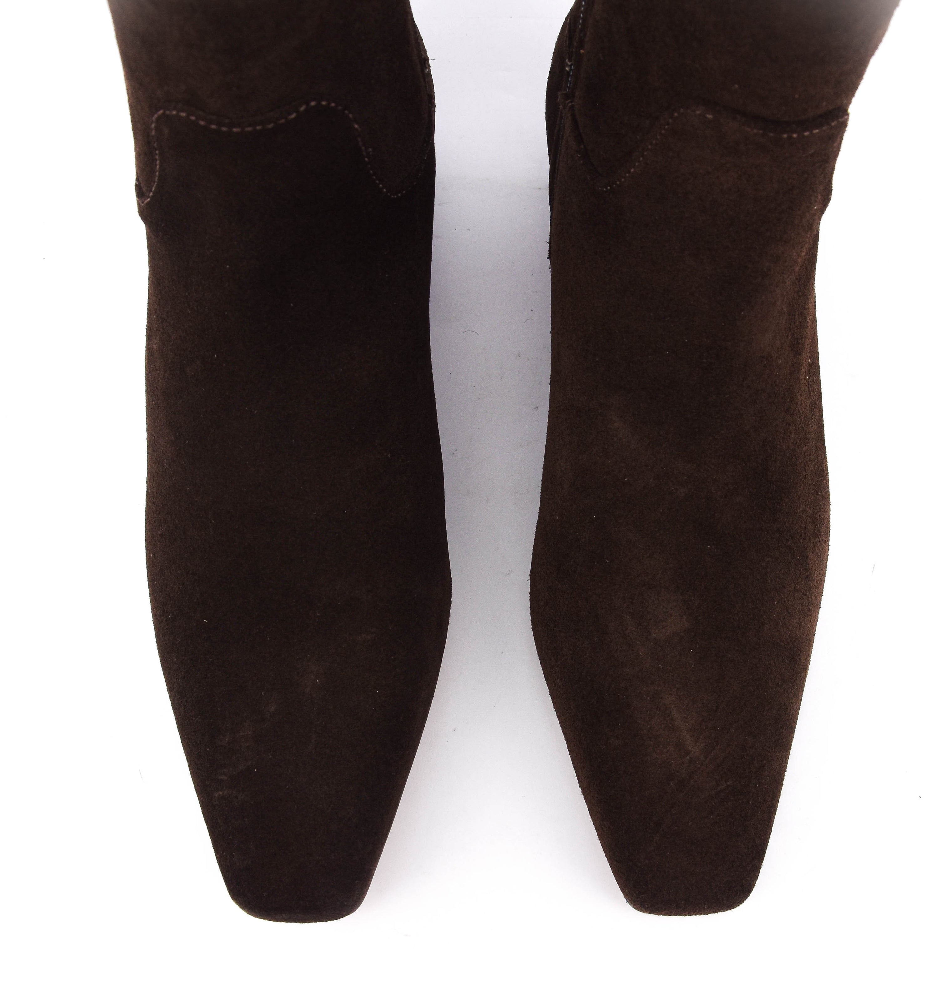 TORAL IRENE BOOTIE BROWN SUEDE