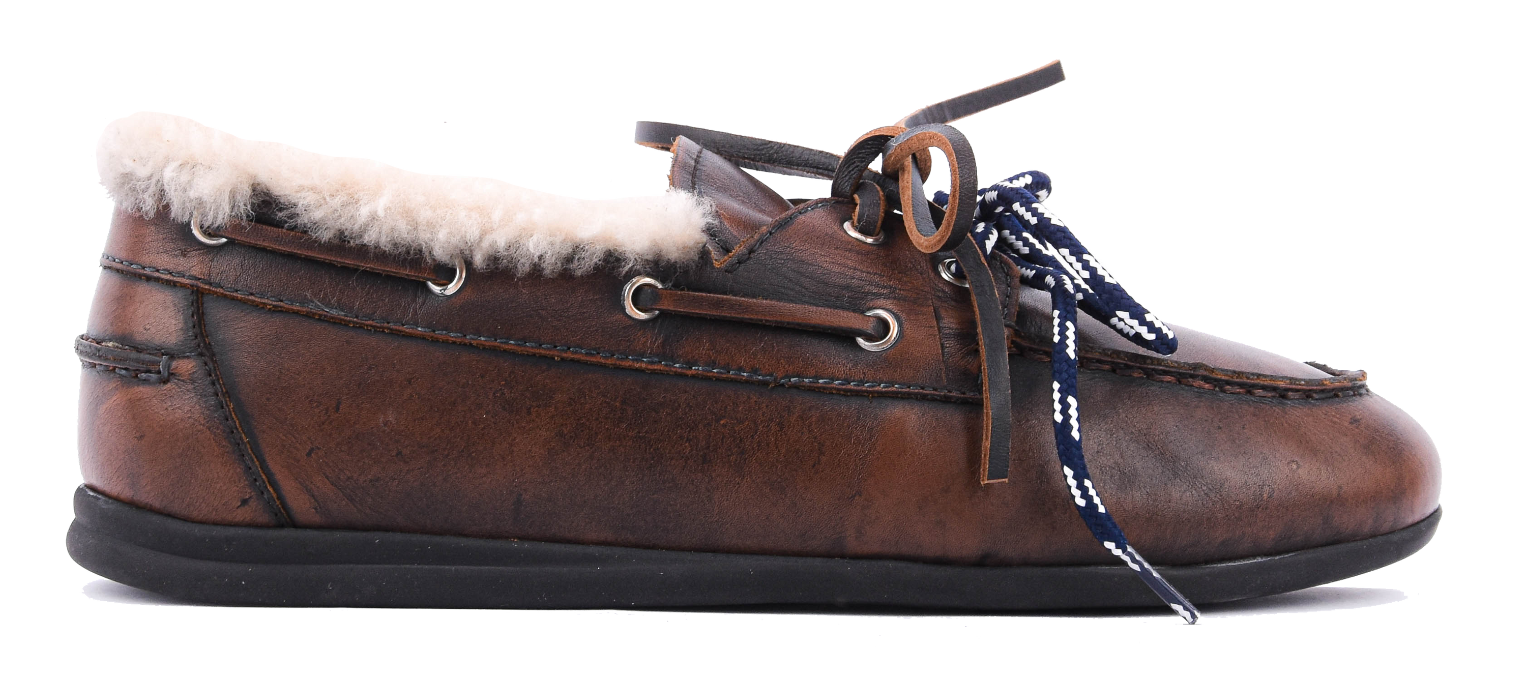 TORAL HOMBRE BOAT LOAFER WINTER cognac
