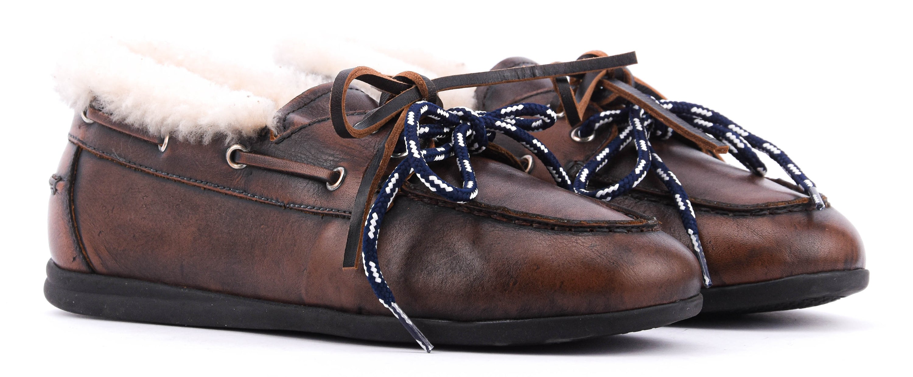 TORAL HOMBRE BOAT LOAFER WINTER COGNAC