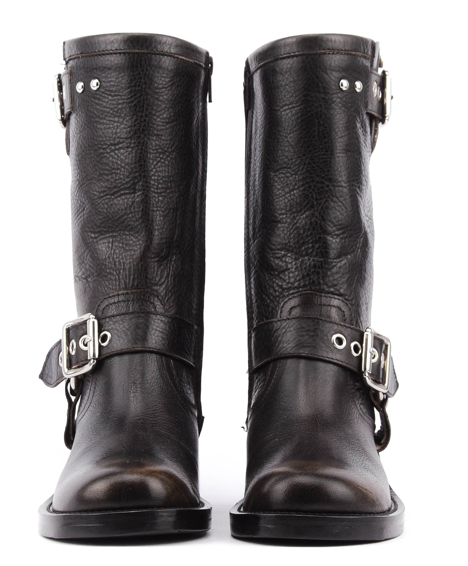 PAUL WARMER 'BIKERETTE' VINTAGE BROWN