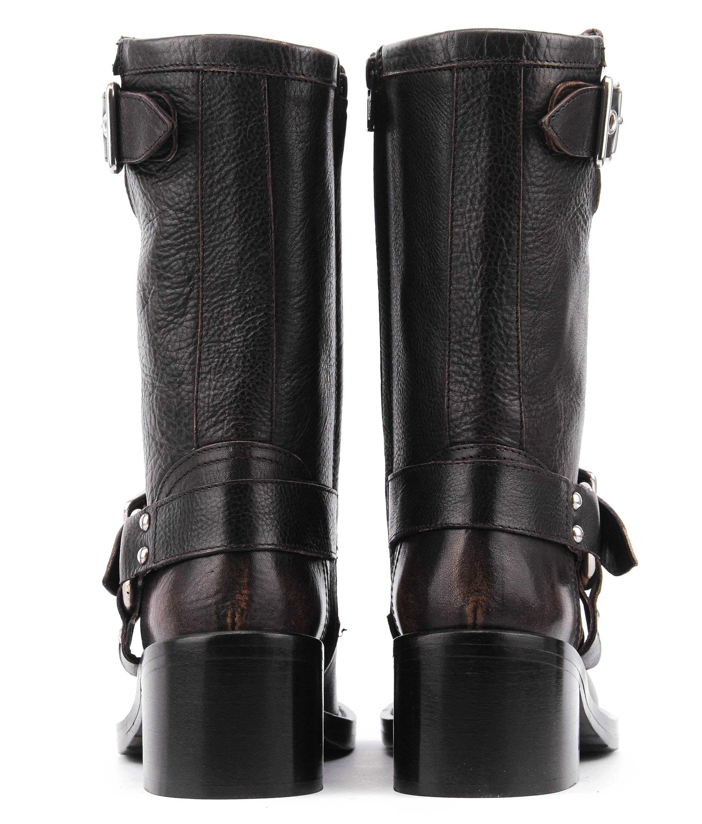 PAUL WARMER 'BIKERETTE' VINTAGE BROWN