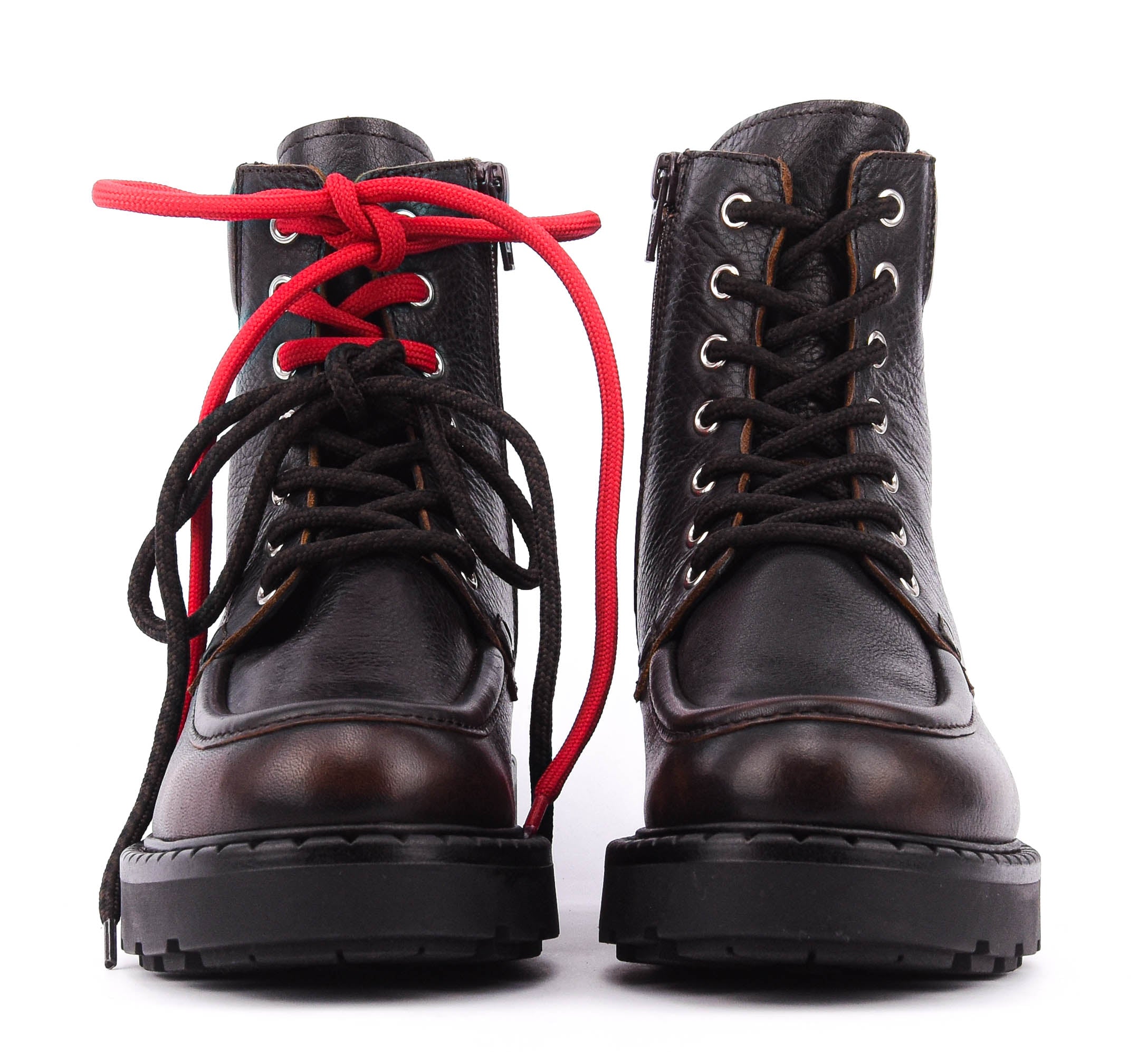 PAUL WARMER SANKT MORITZ  LACE UP BOOT BROWN