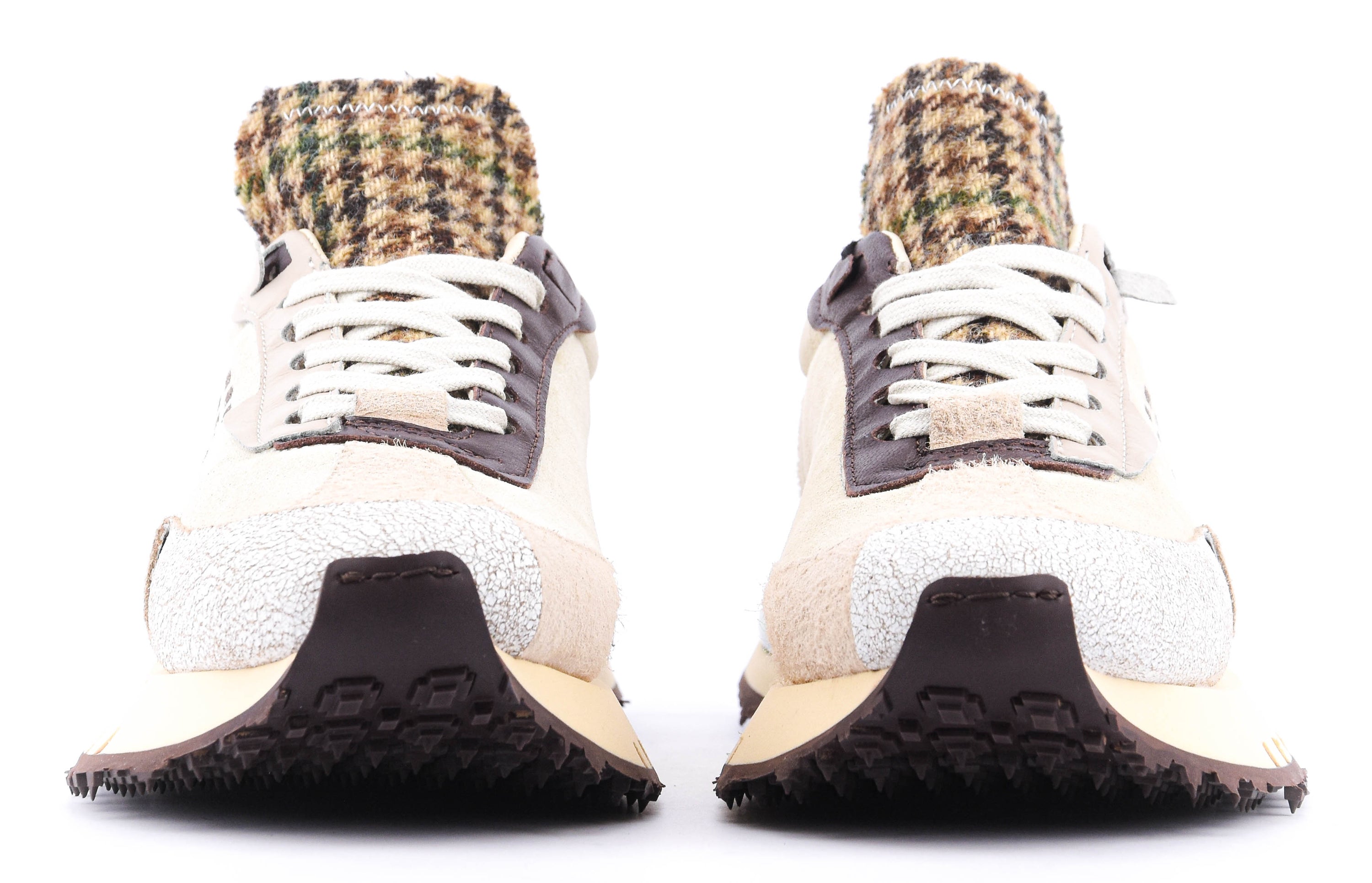BEPOSITIVE RACE SNEAKER BEIGE GREEN