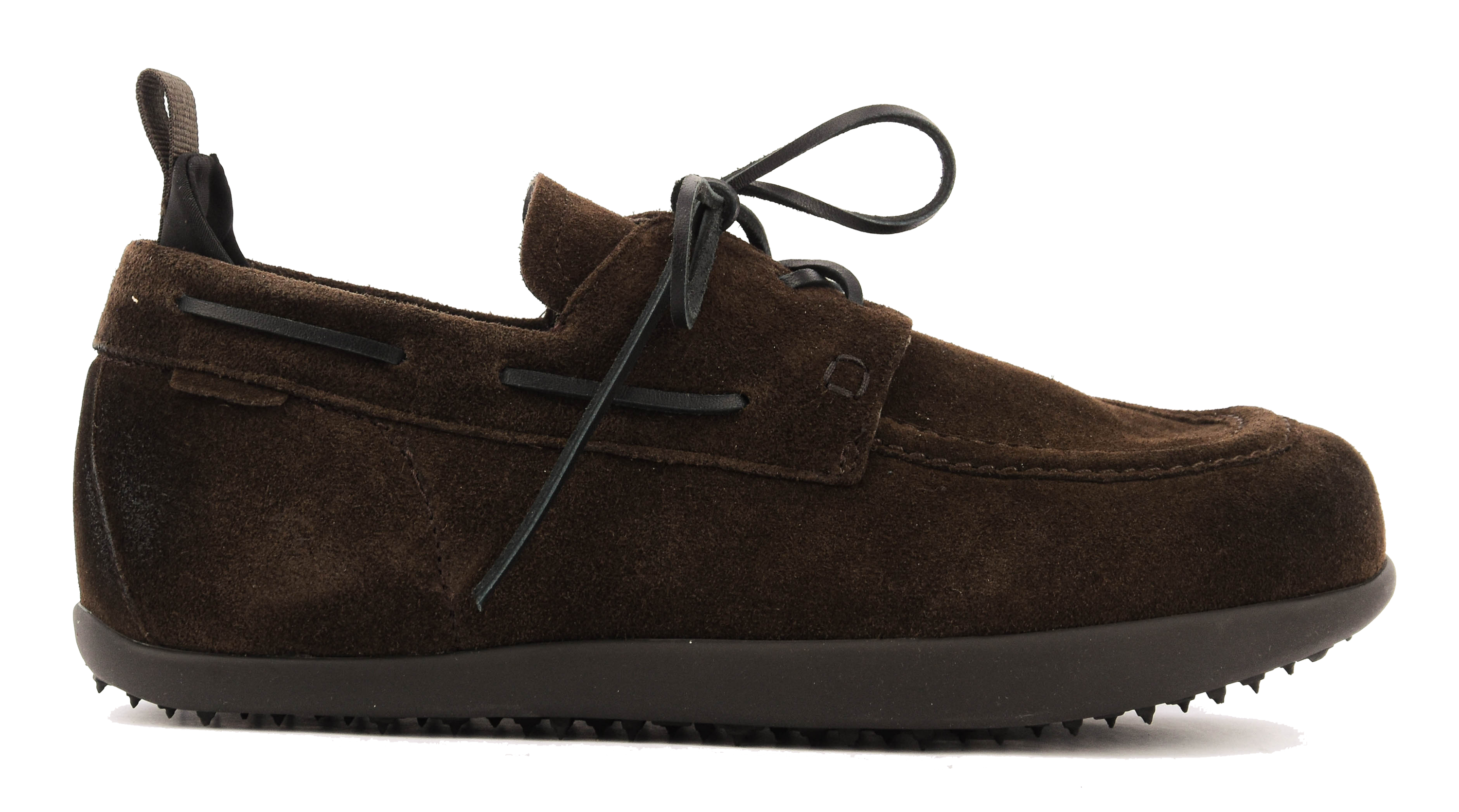 BEPOSITIVE STRIDE SHOE MAN BROWN suede