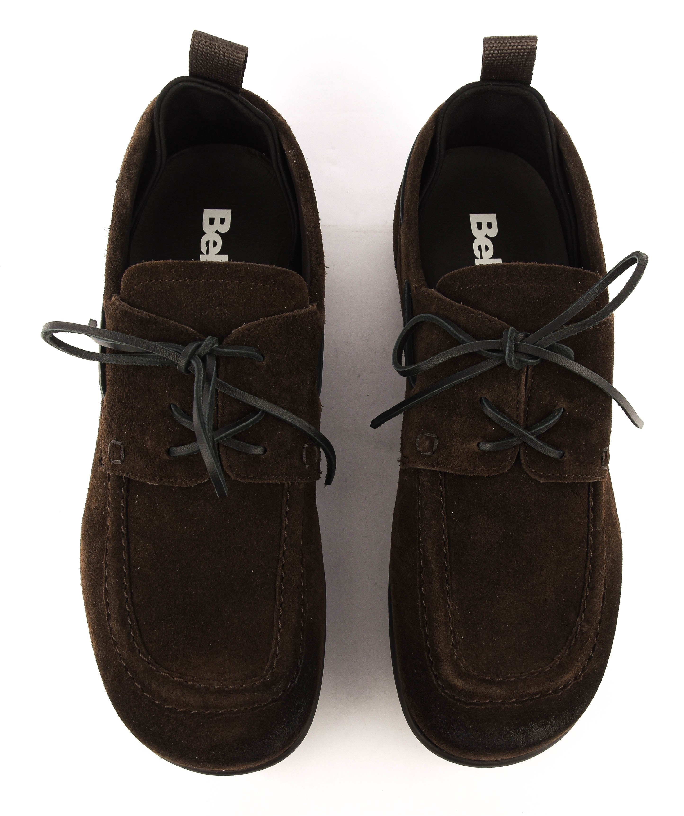 BEPOSITIVE STRIDE SHOE MAN BROWN SUEDE