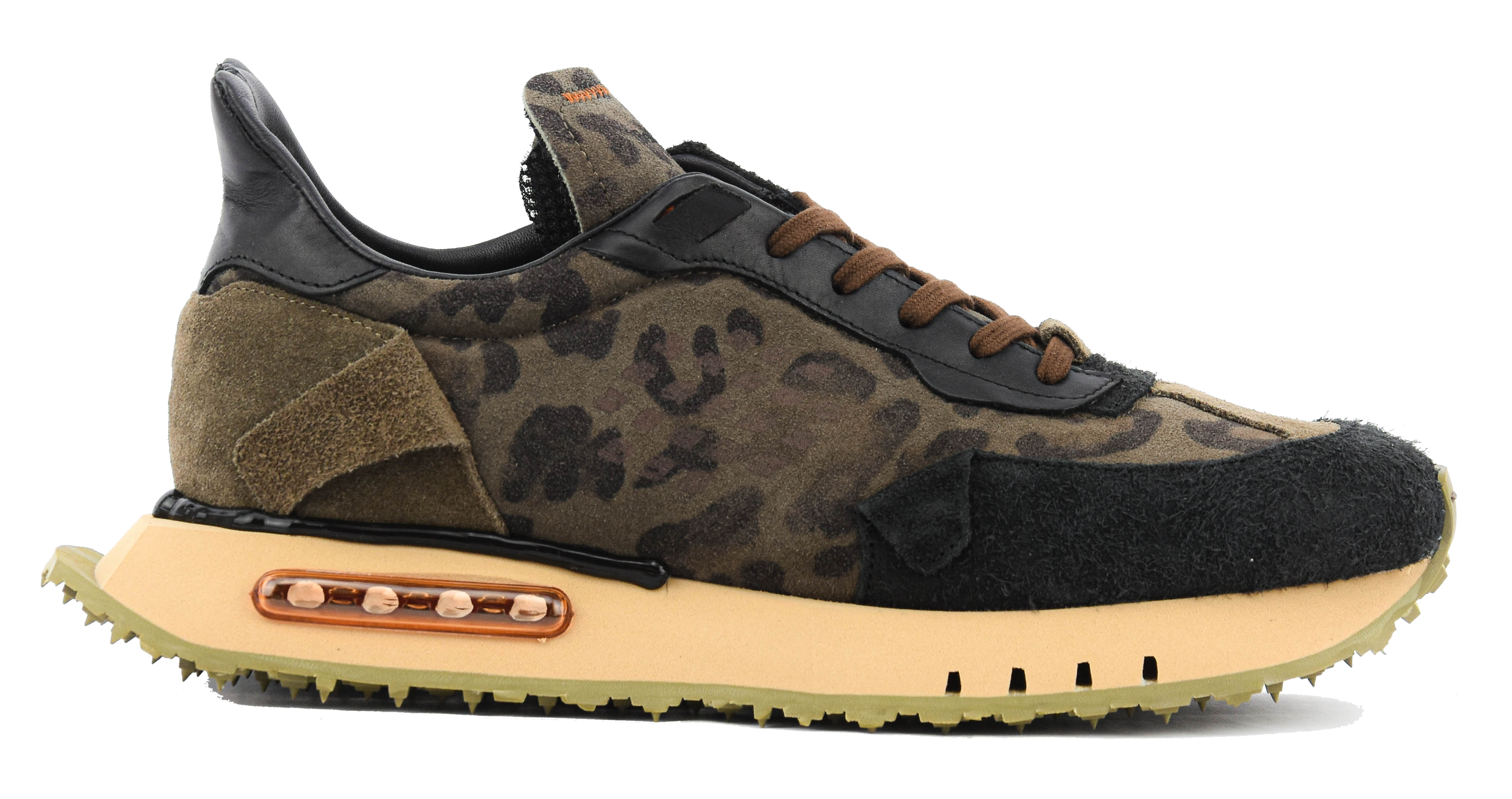 BEPOSITIVE RACE SNEAKER camouflage