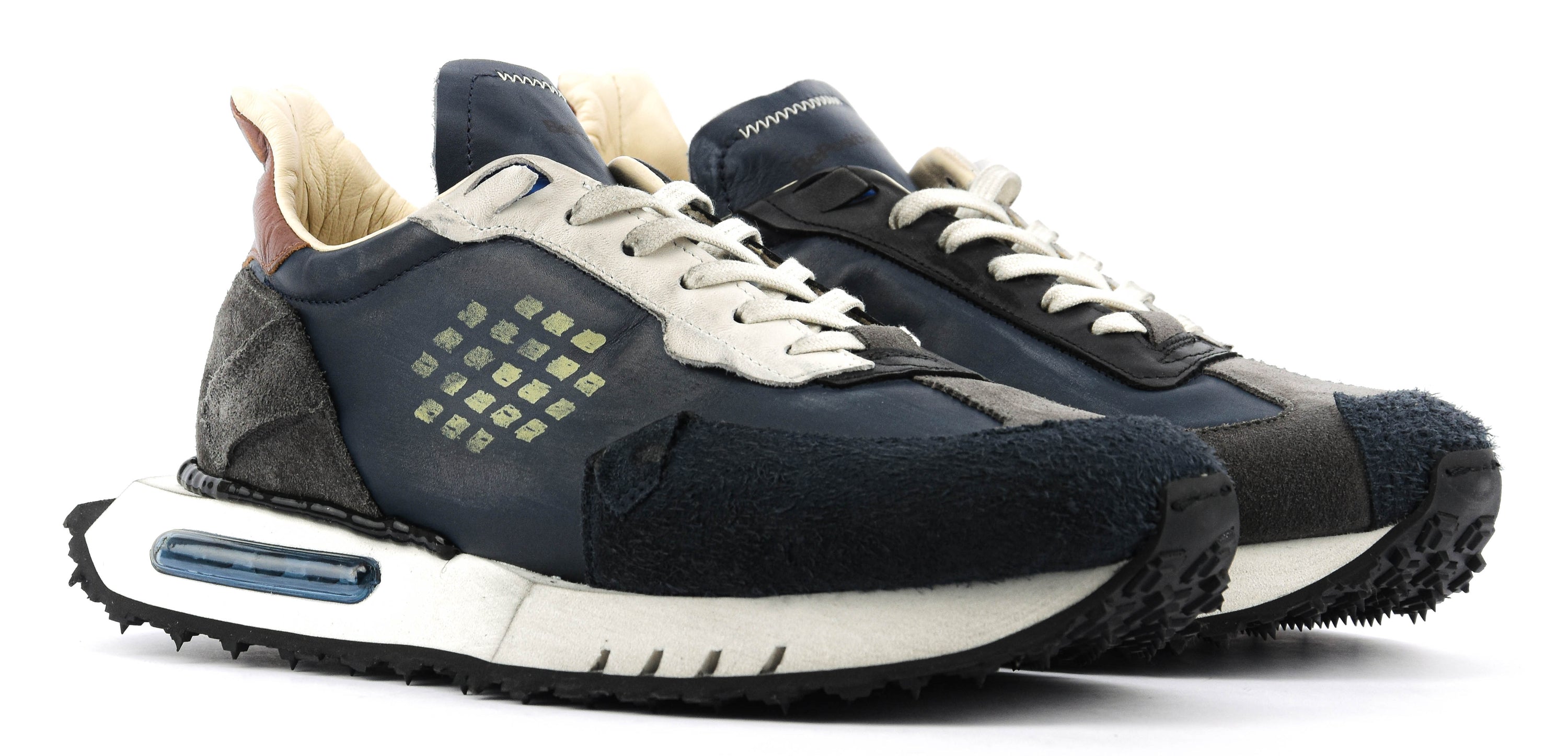 BEPOSITIVE RACE SNEAKER NAVY