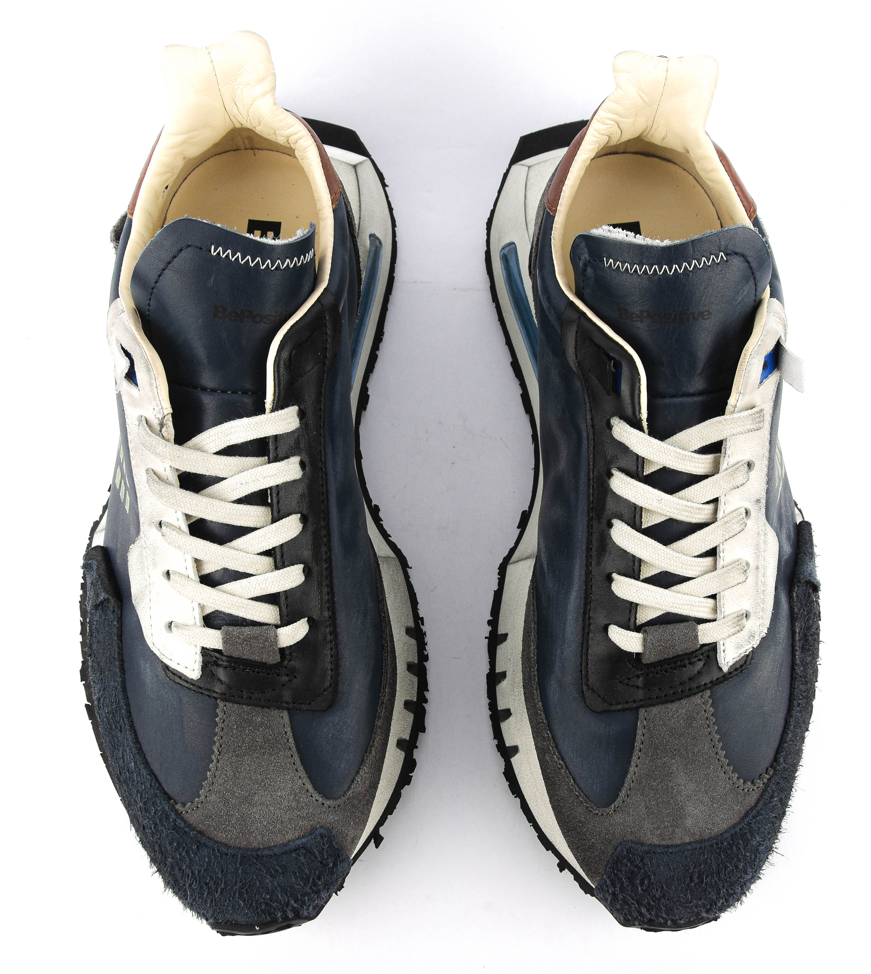 BEPOSITIVE RACE SNEAKER NAVY