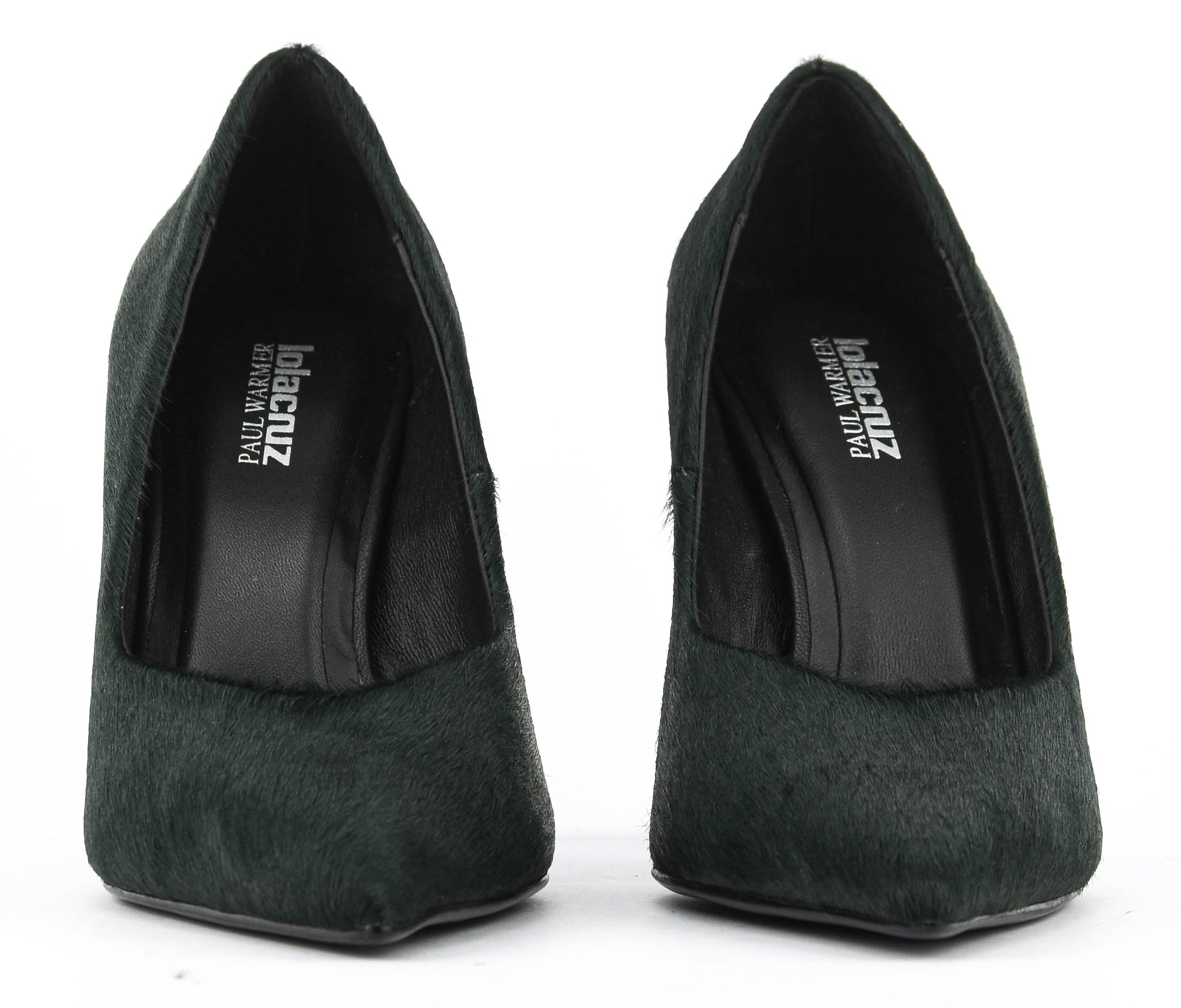 LOLA CRUZ EUGENIA PUMPS 95 ROYAL GREEN