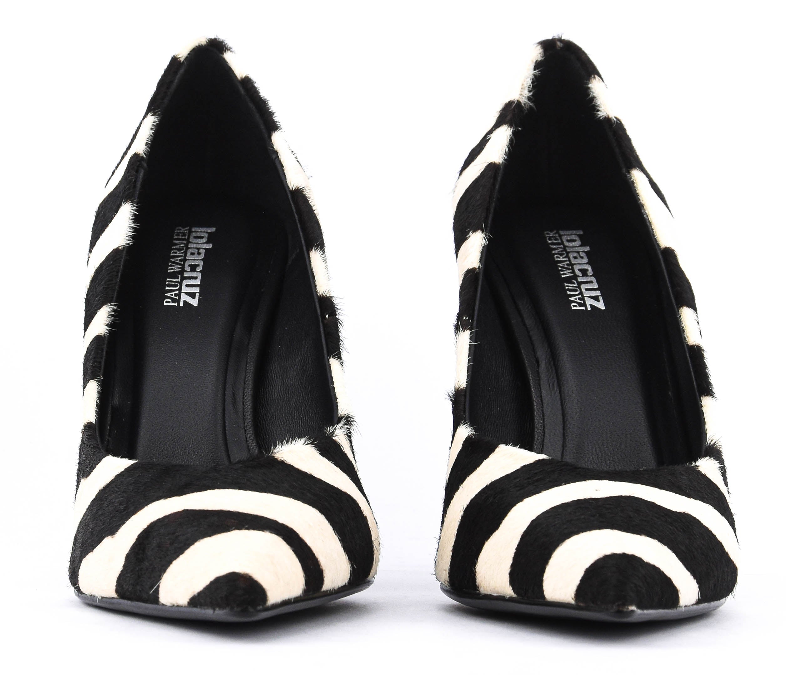 LOLA CRUZ EUGENIA PUMPS 95 ZEBRA