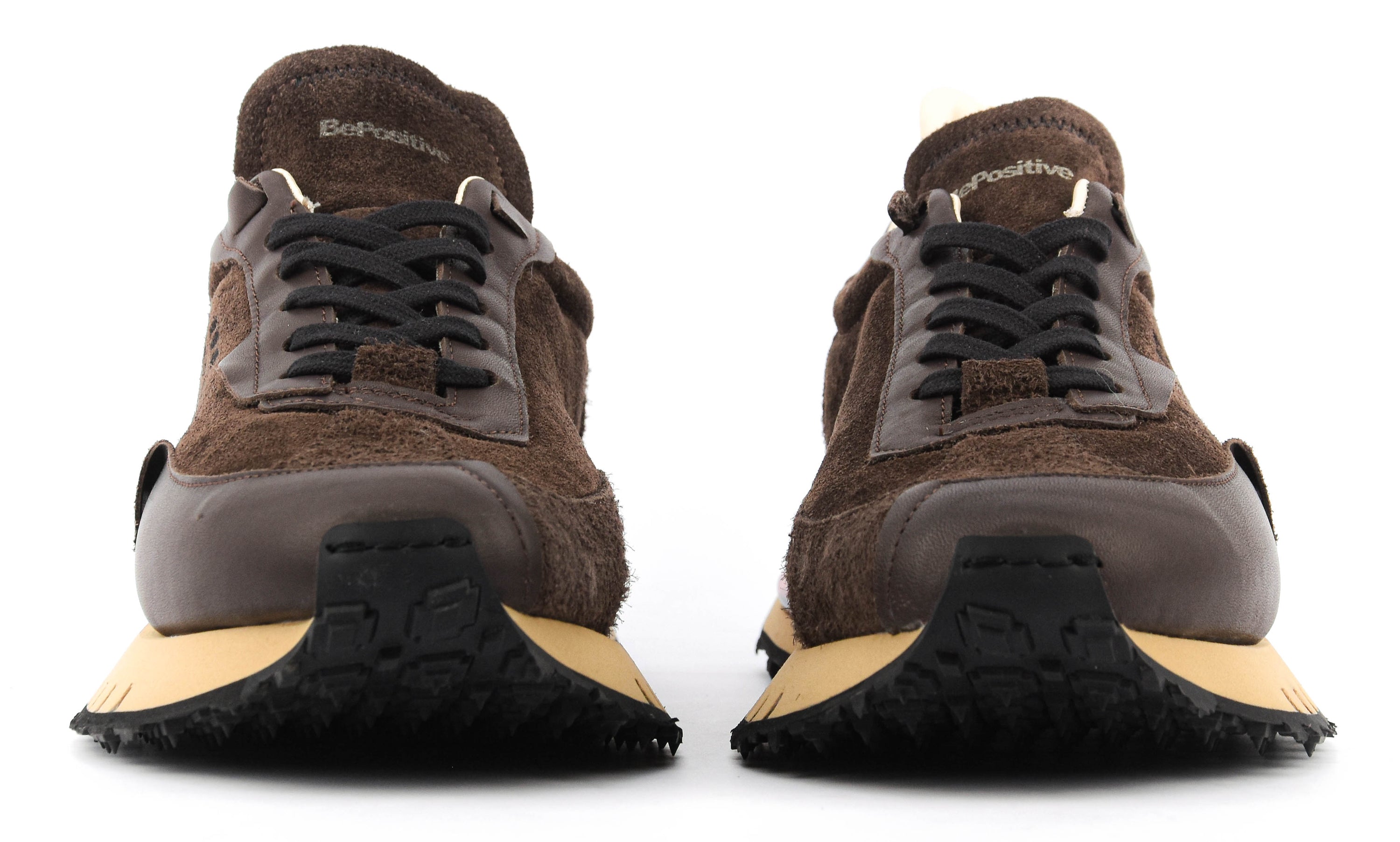 BEPOSITIVE RACE SNEAKER BROWN
