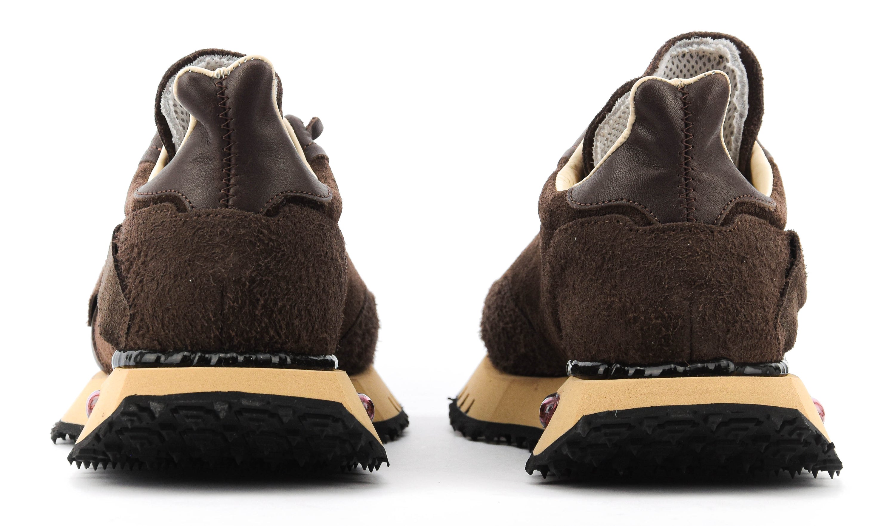 BEPOSITIVE RACE SNEAKER BROWN