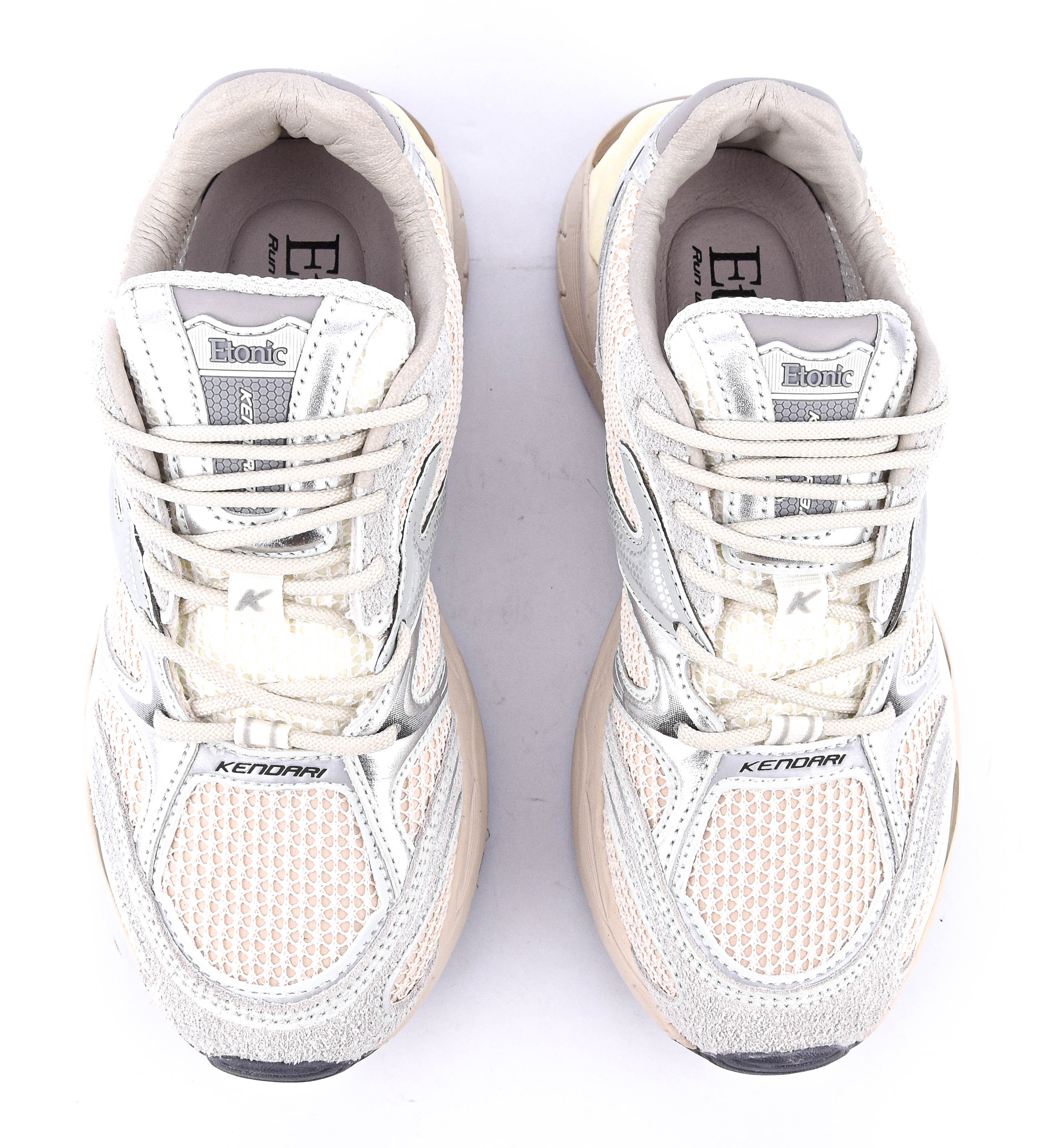 ETONIC KENDARI SNEAKER OFFWHITE SILVER