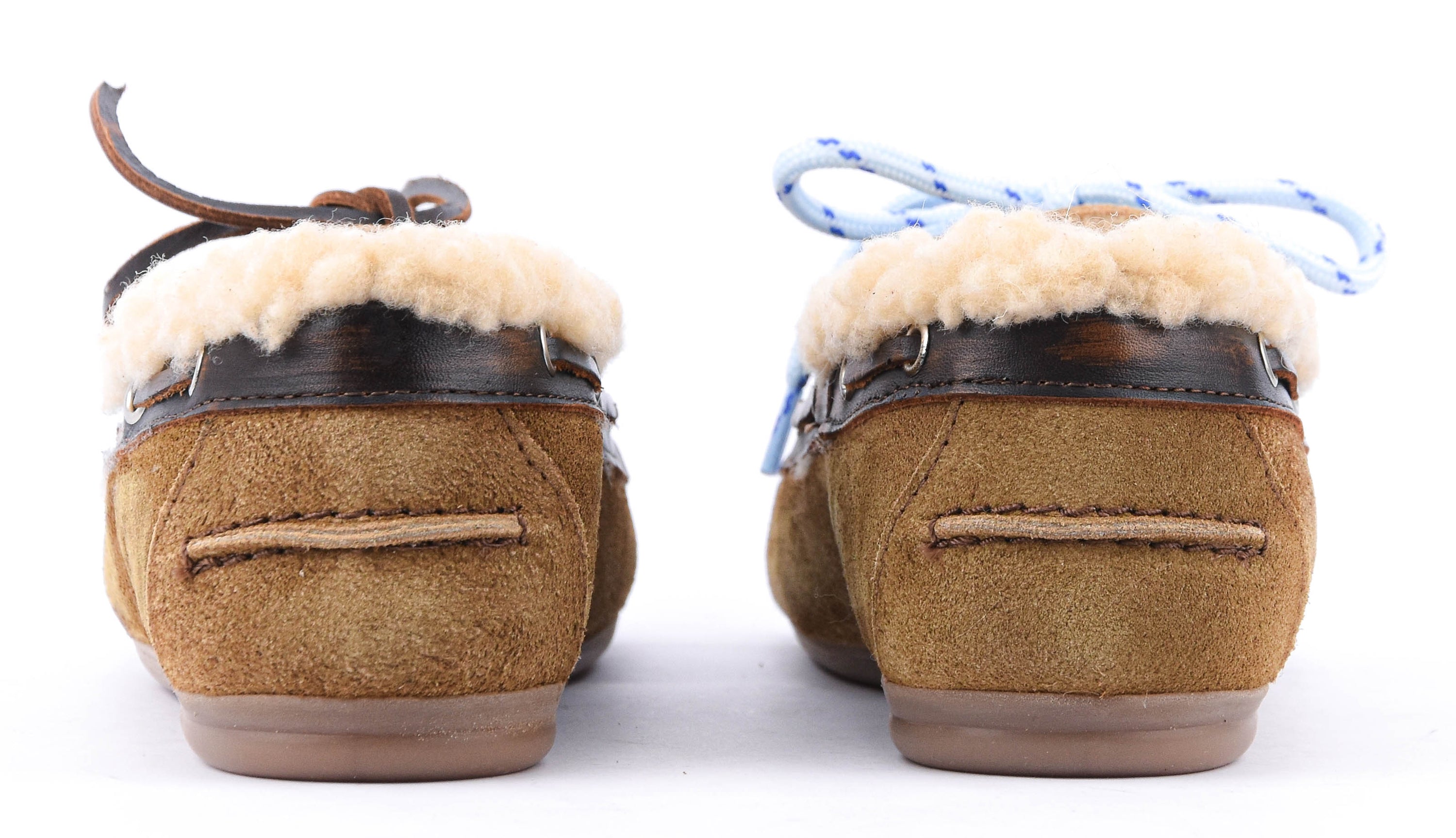 POSA BOAT LOAFER BRUSHED SUEDE COFFEE CARAMEL