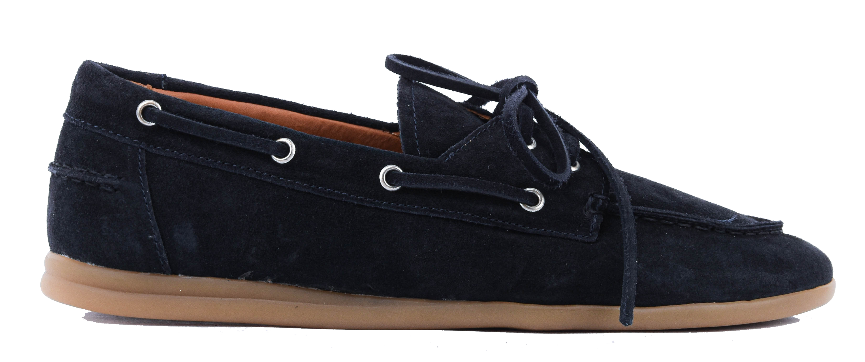 TORAL HOMBRE BOAT LOAFER NAVY SUEDE