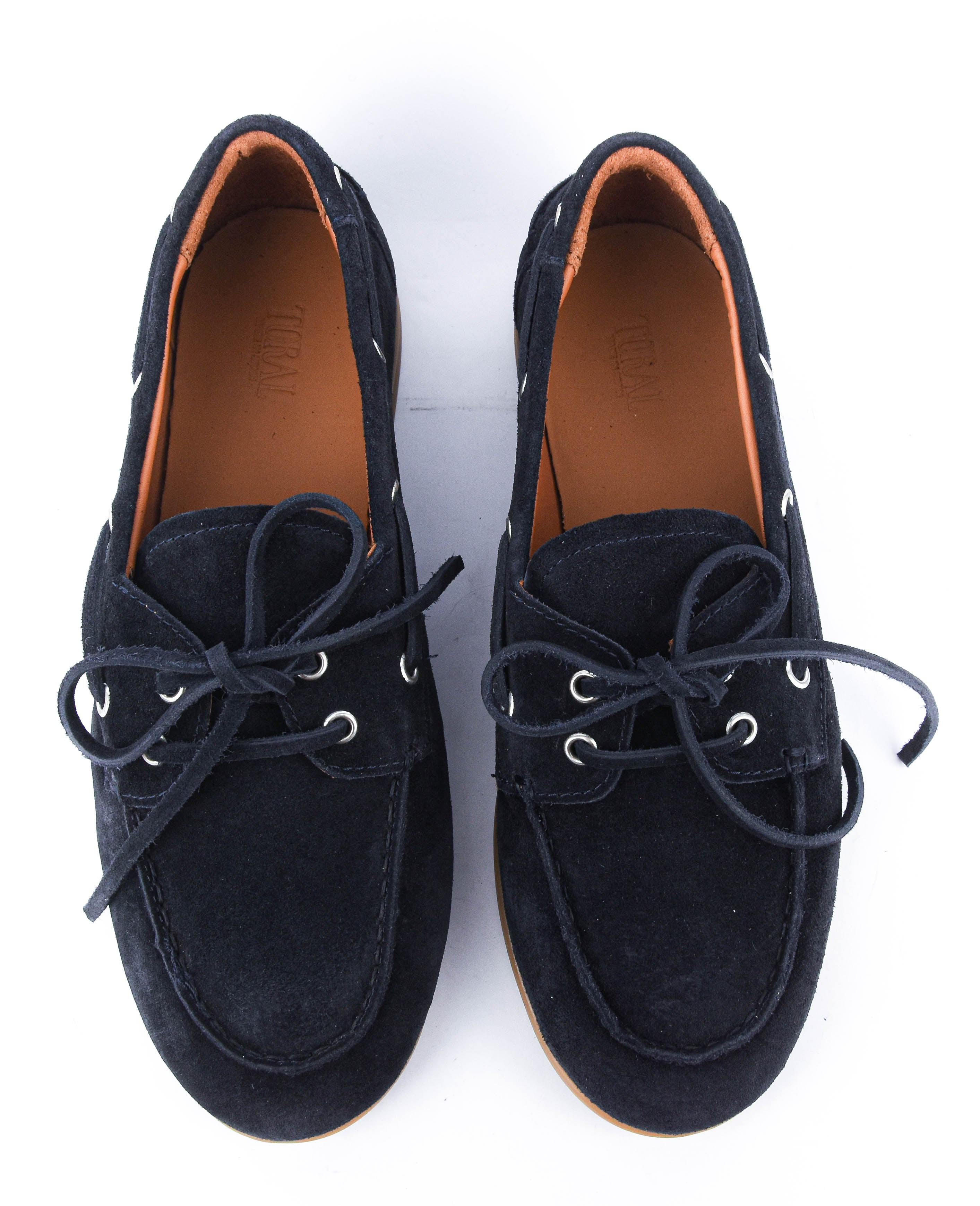 TORAL HOMBRE BOAT LOAFER NAVY SUEDE