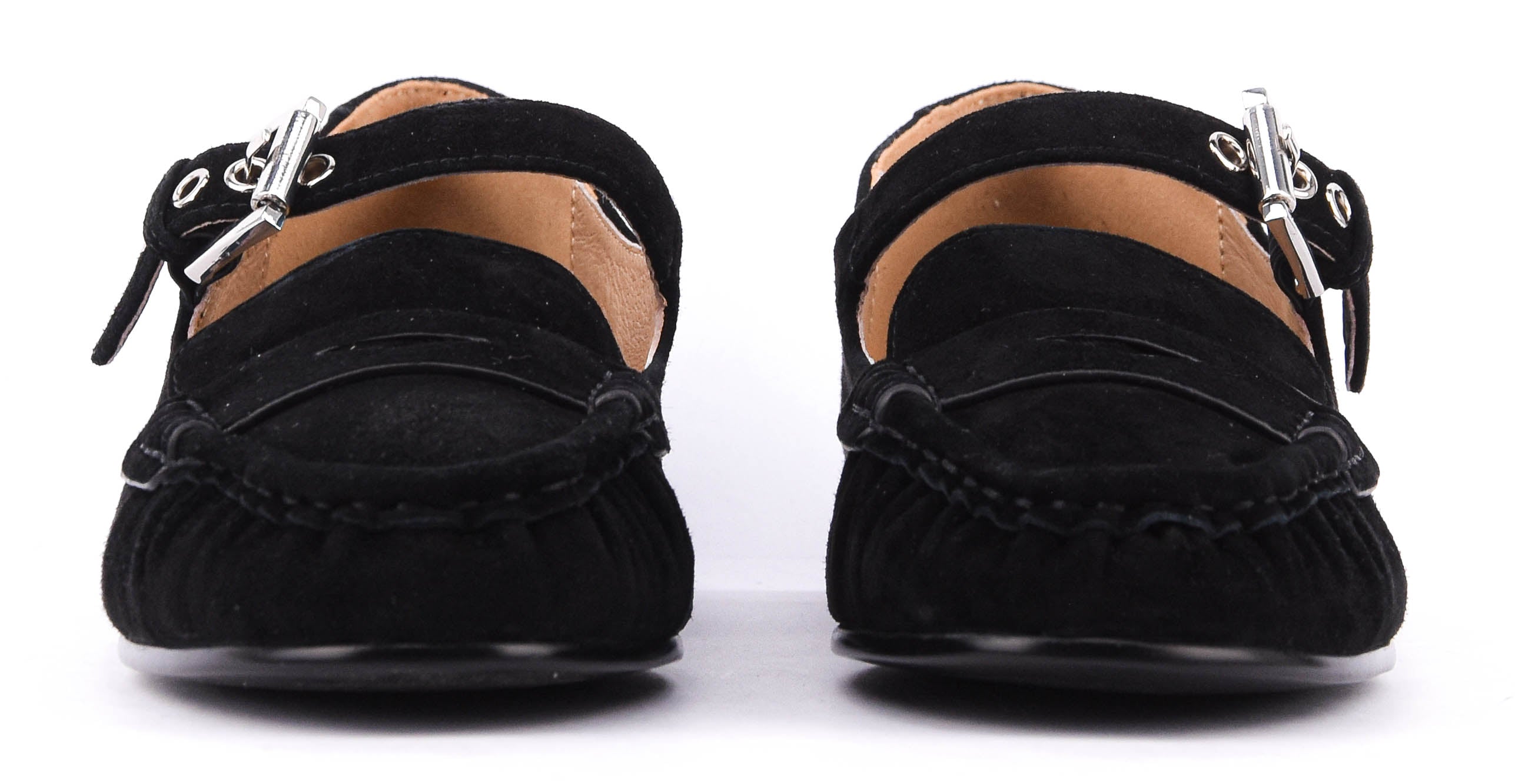 BIBI LOU AMARIS LOAFER BLACK SUEDE