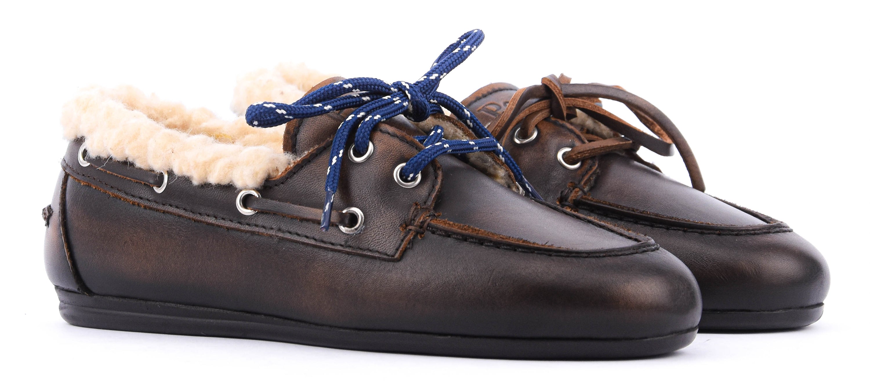 POSA BOAT LOAFER FUR COFFEE