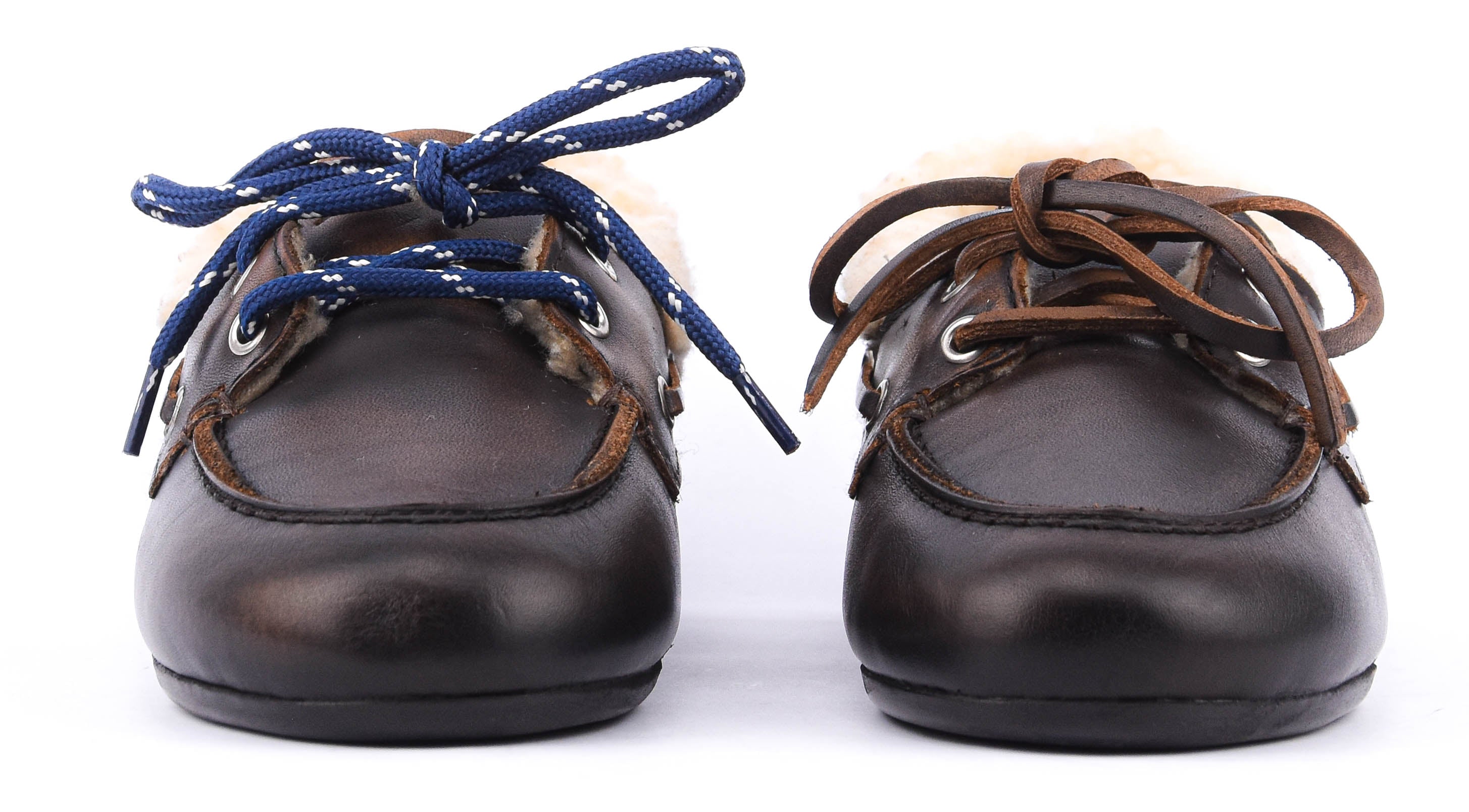 POSA BOAT LOAFER FUR COFFEE