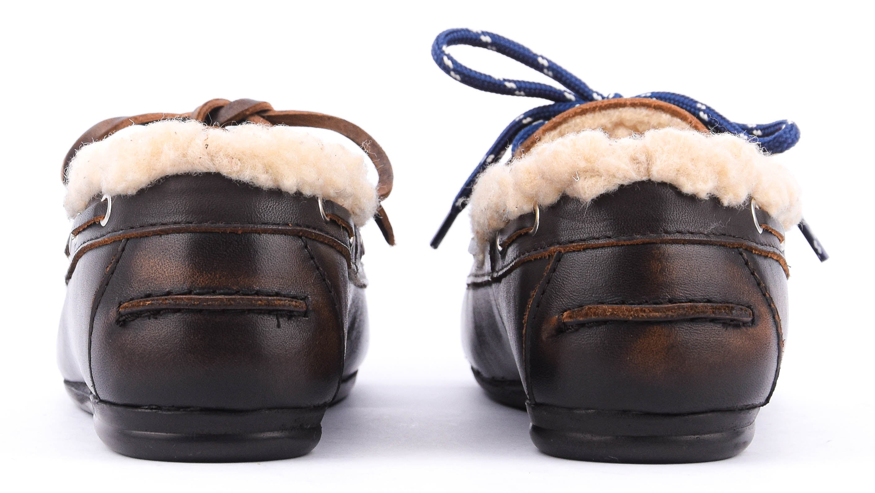 POSA BOAT LOAFER FUR COFFEE
