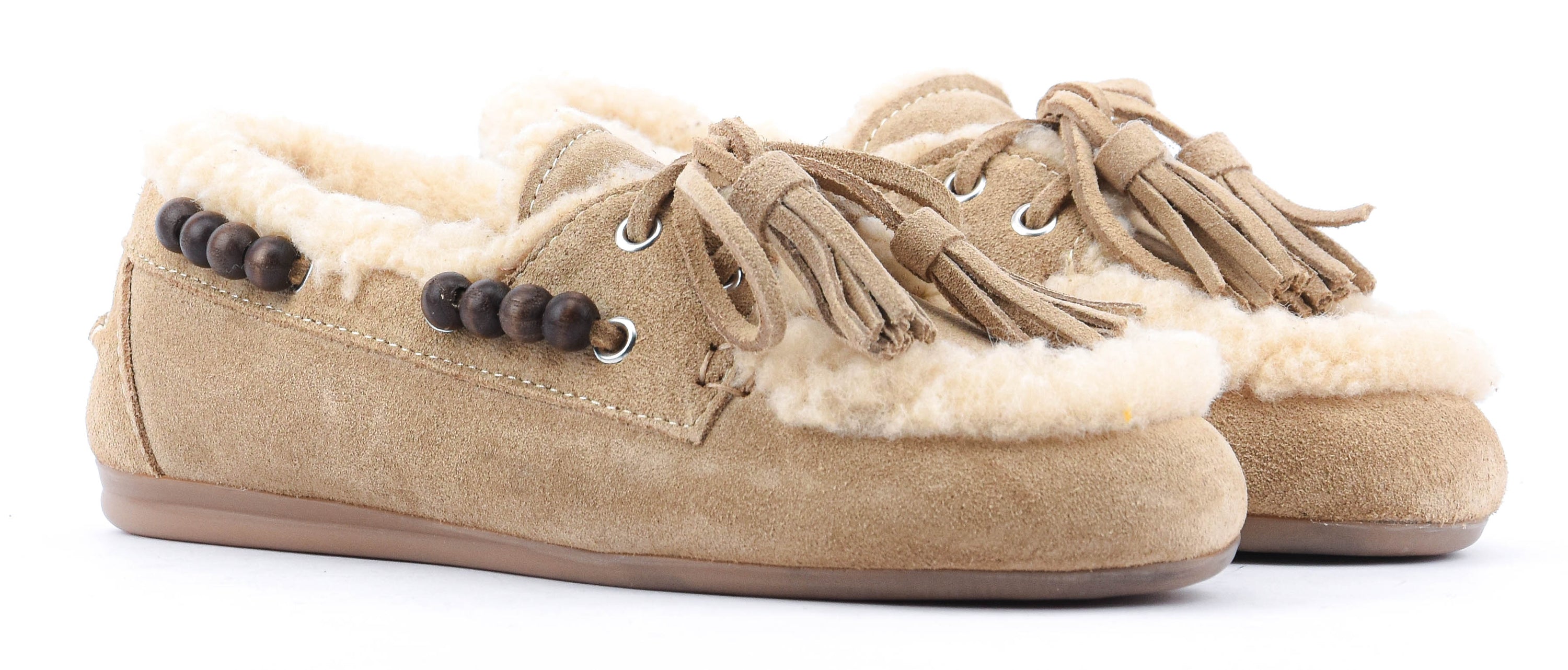 POSA BOAT LOAFER COLORADO LIGHT TAUPE SUEDE