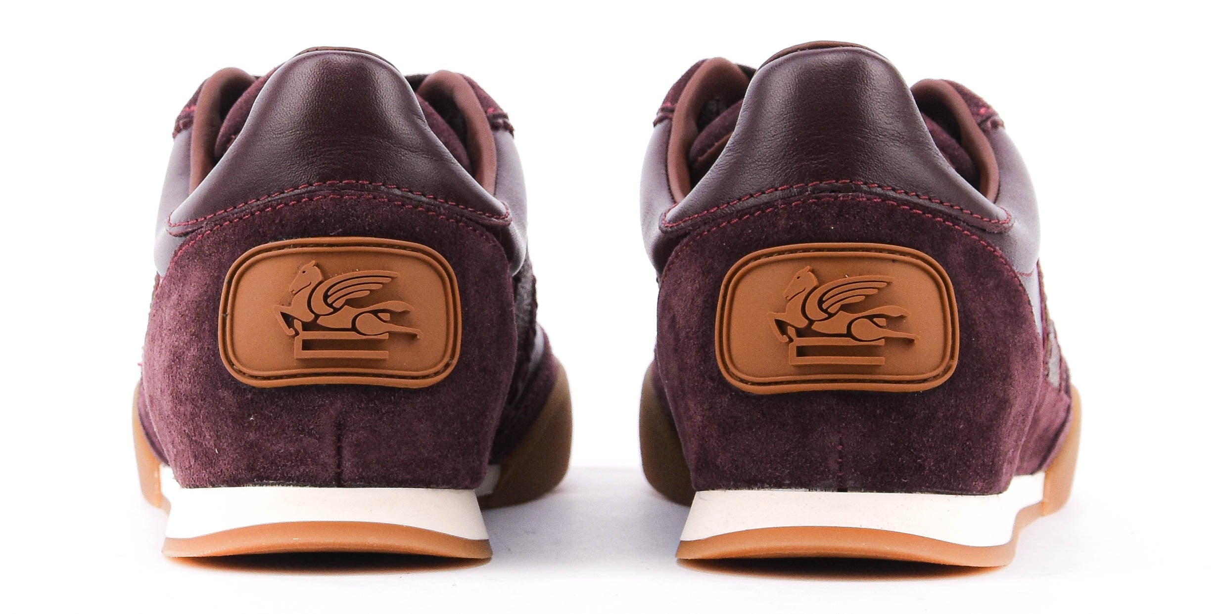 ETRO ARRICA SNEAKER BURGUNDY LEATHER