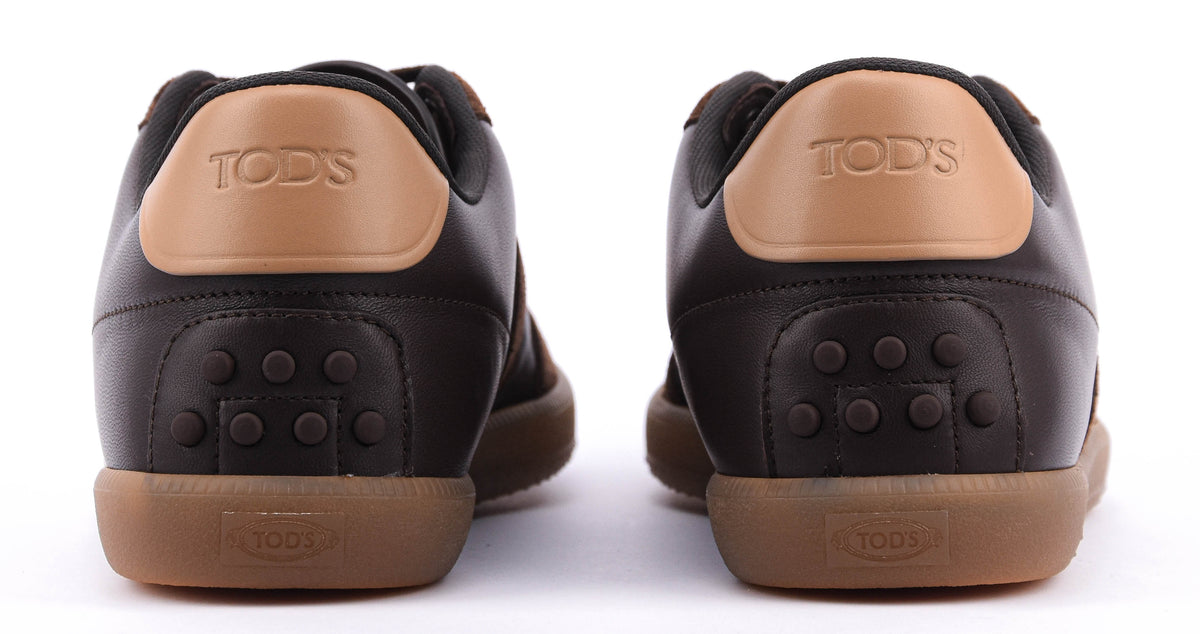 TODS TABS SNEAKER BROWN