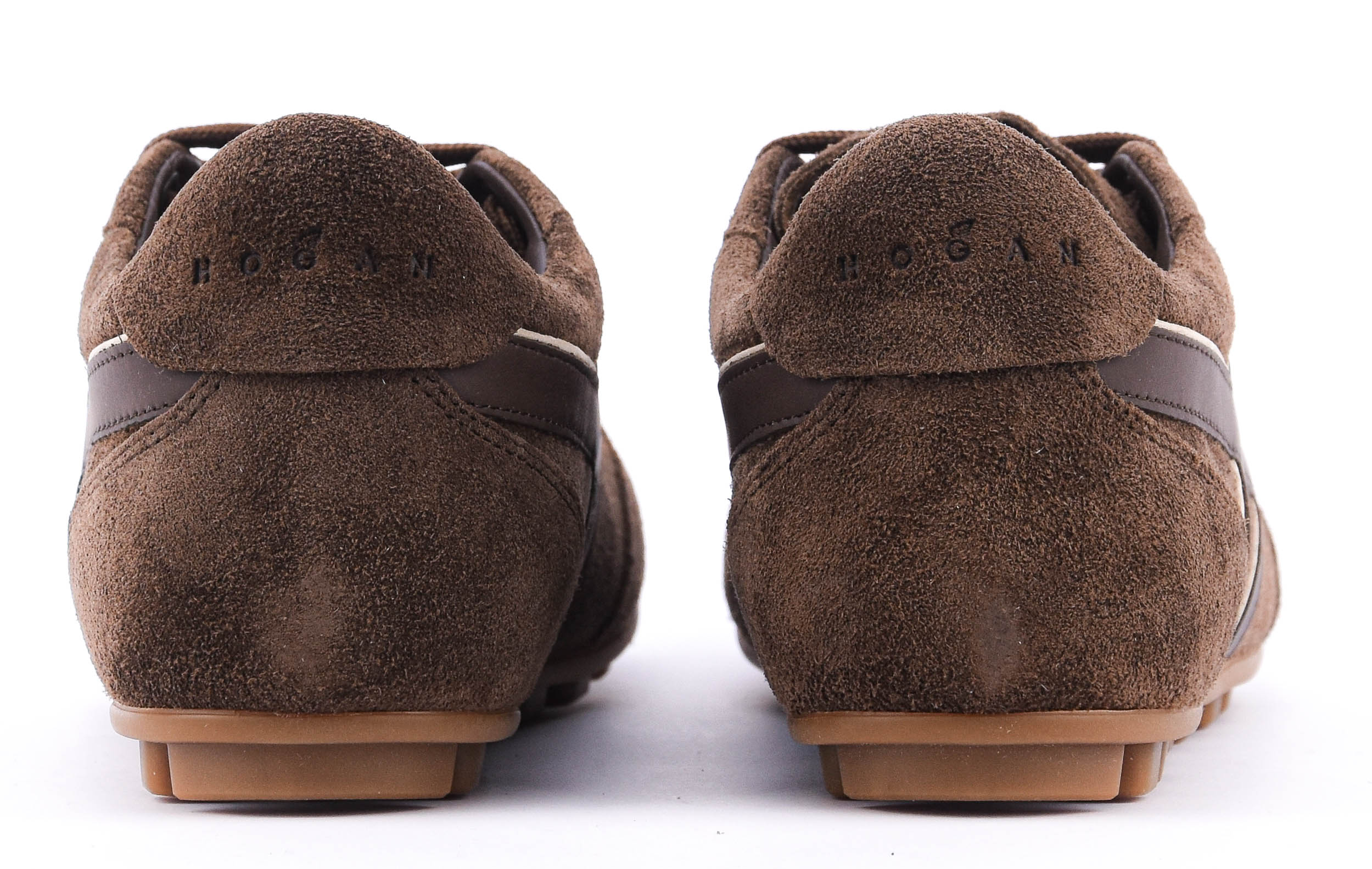 HOGAN OLYMPIA SNEAKER DARK BROWN SUEDE