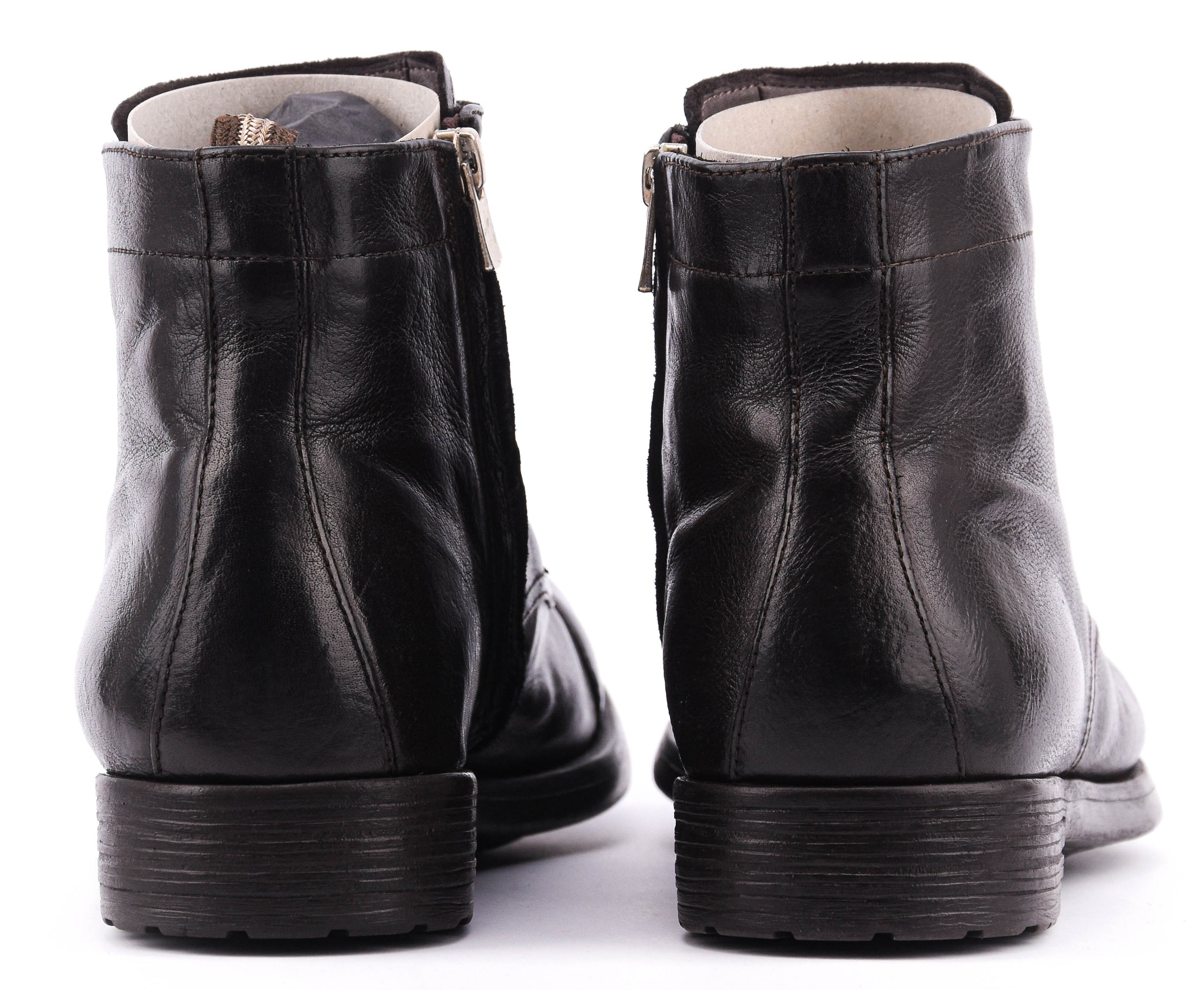 OFFICINE CREATIVE HIVE 005 ZIPPED BOOT BLACK