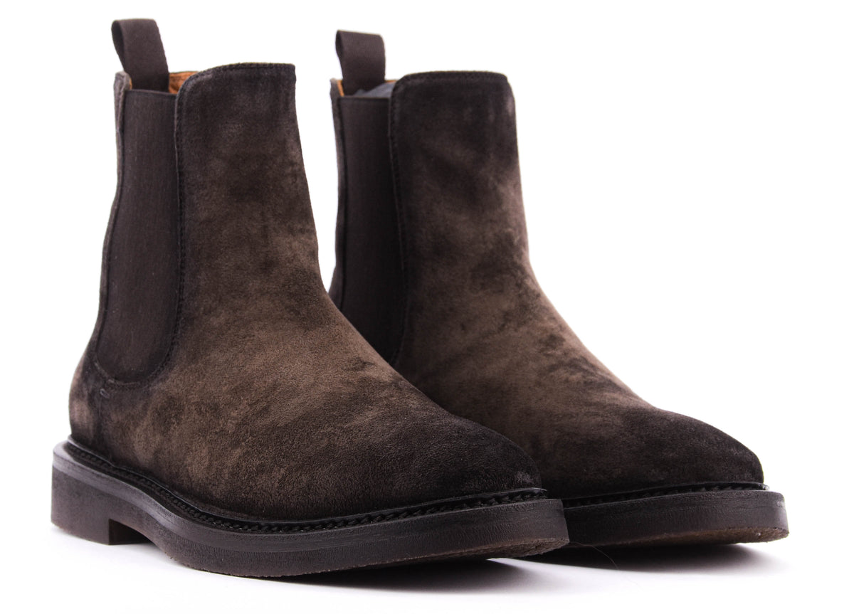 OFFICINE CREATIVE HOPKINS FLEXI BROWN SUEDE